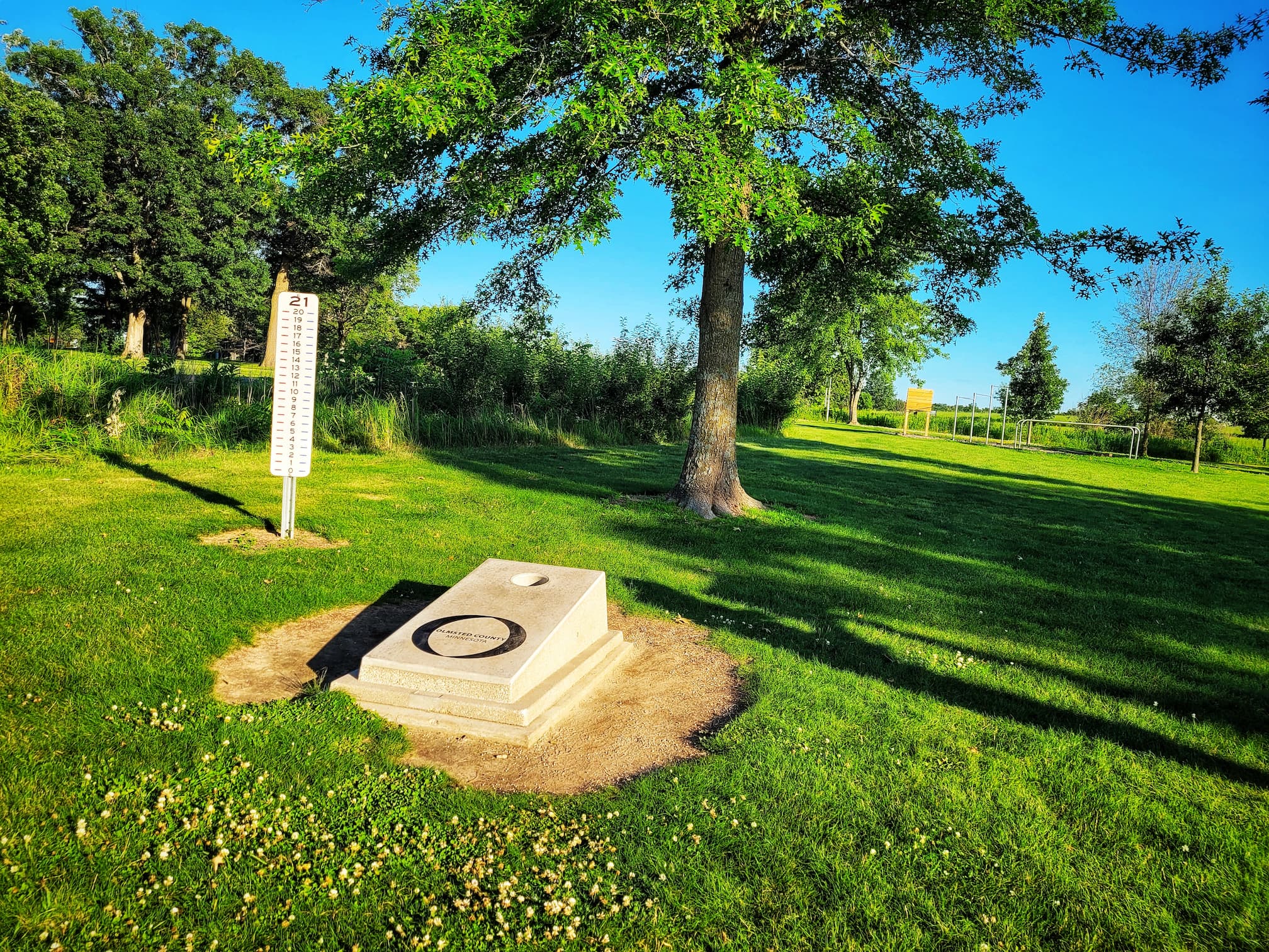 photo of chester woods cornhole