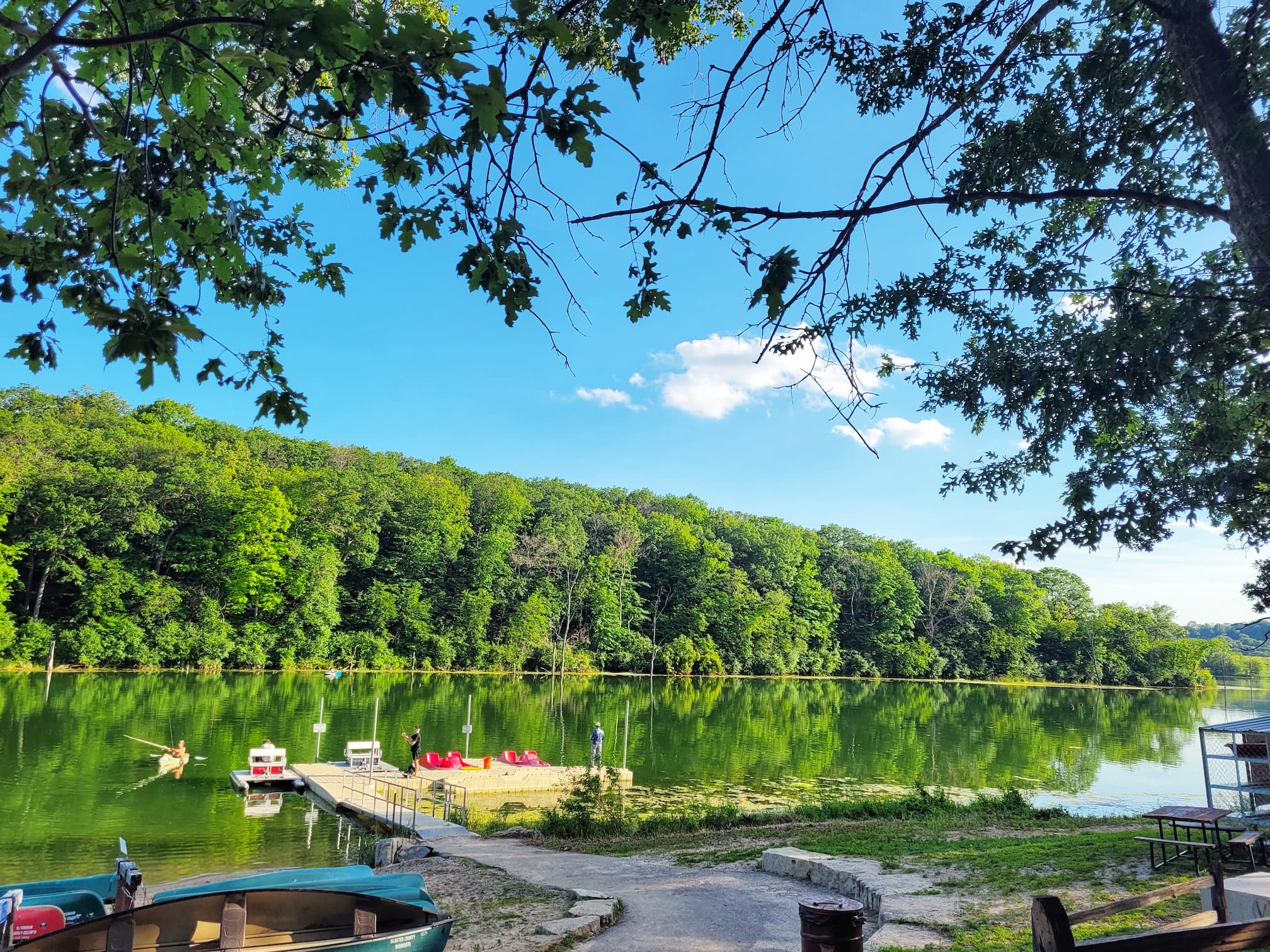 photo of chester woods dock