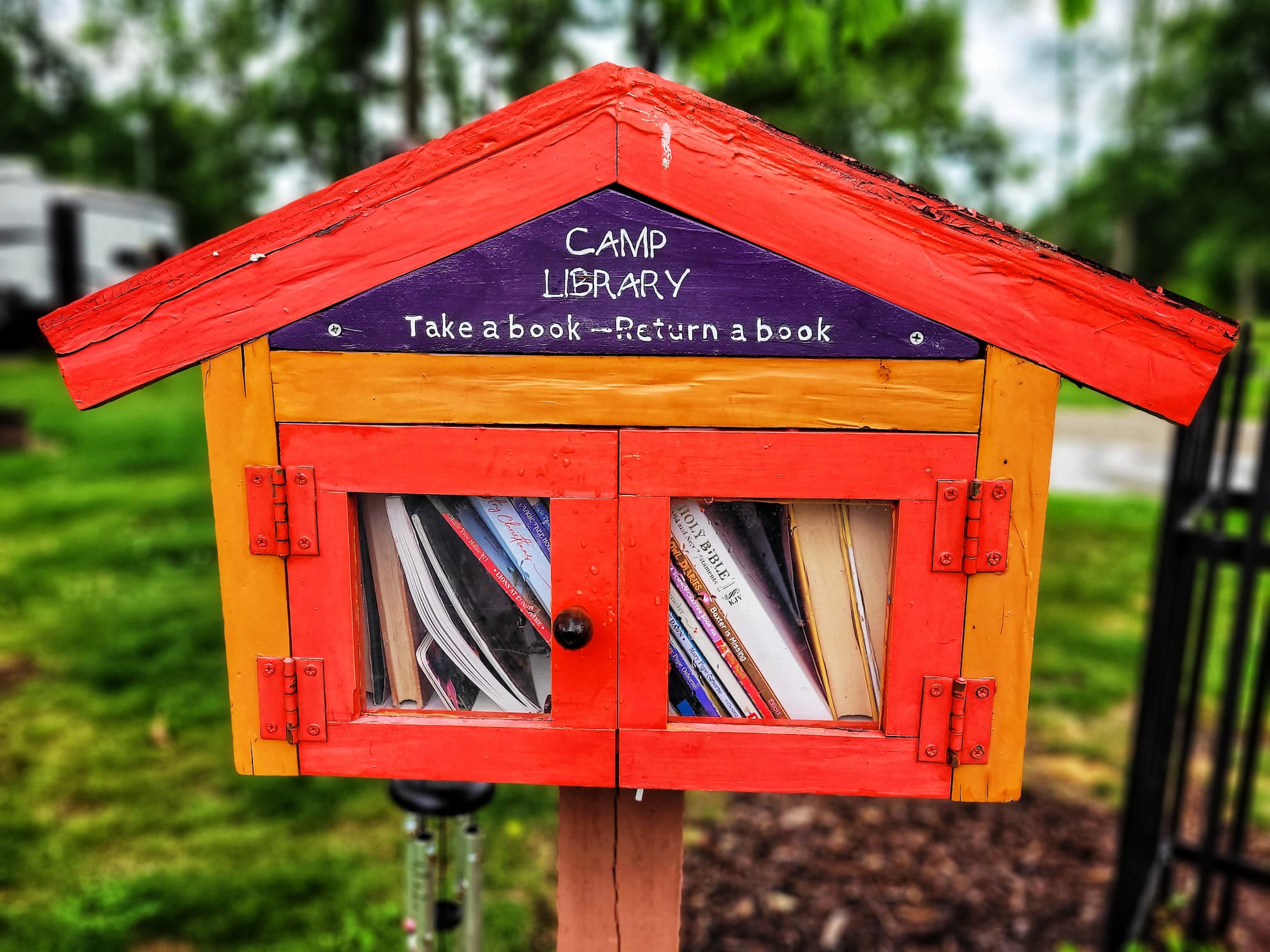 photo of chester woods little free library