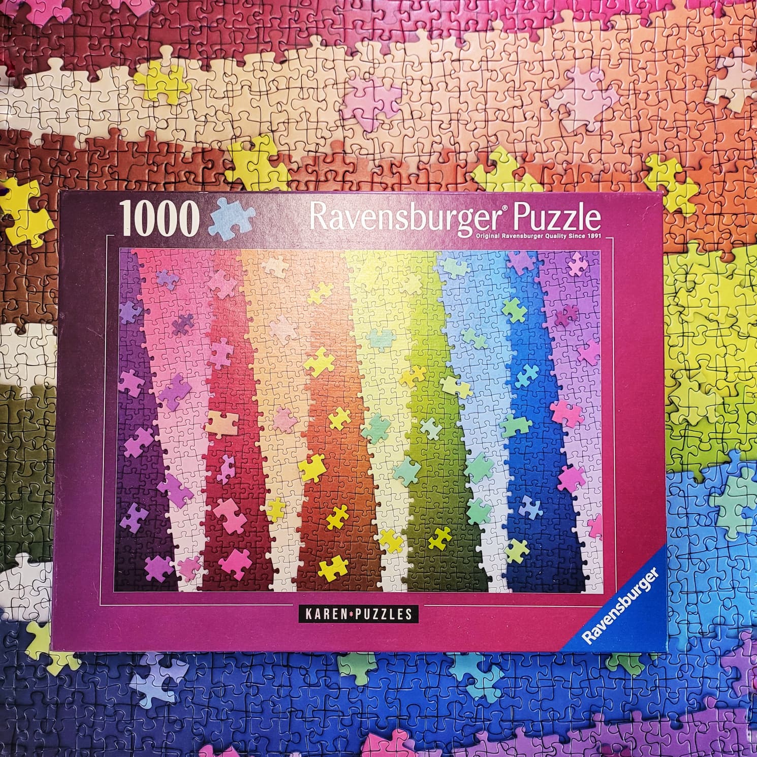 photo of karen puzzles puzzle