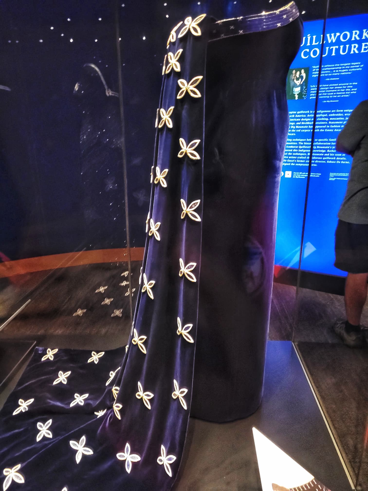 photo of lily gladstone oscar dress