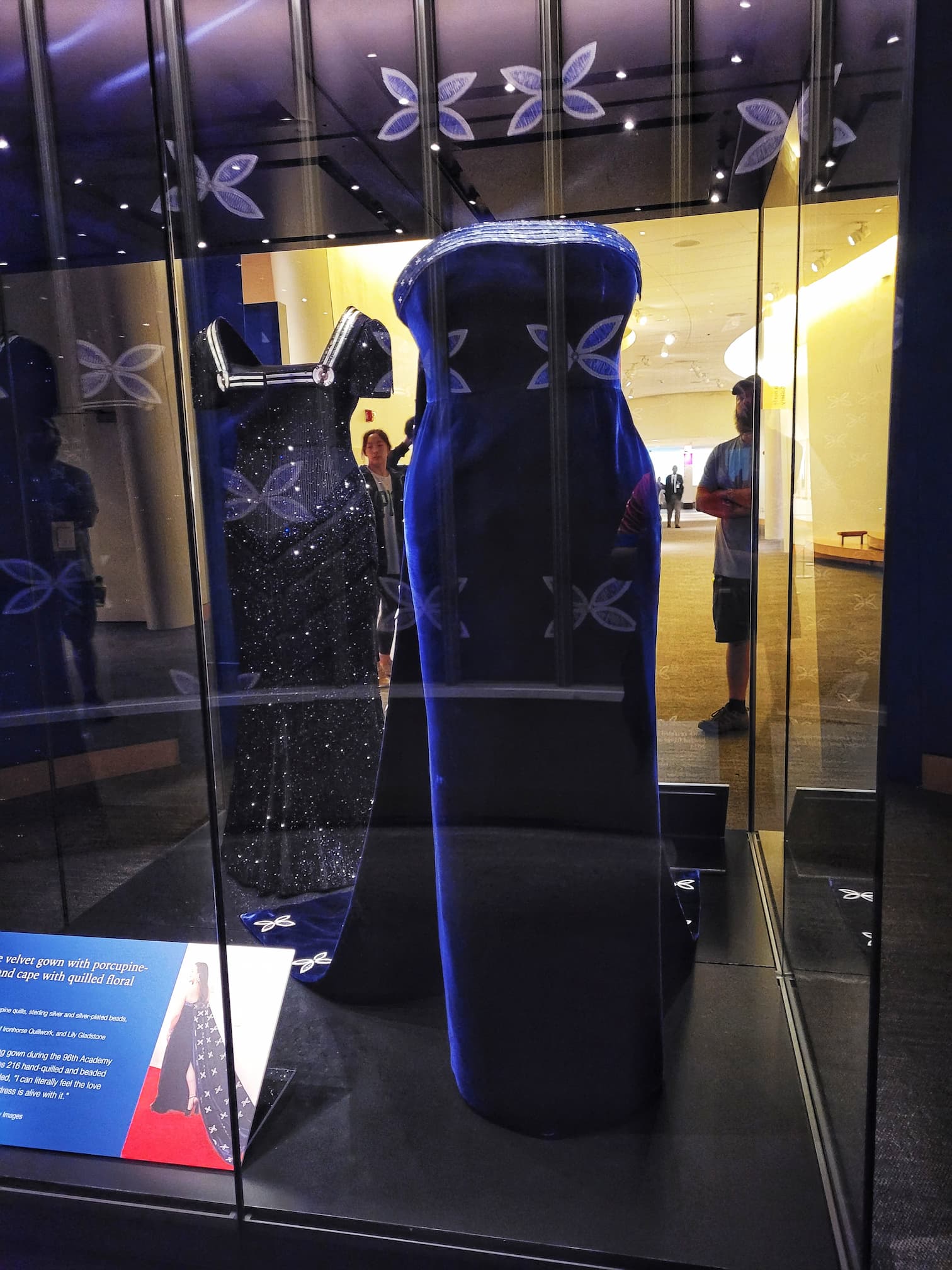 photo of lily gladstone oscar dress