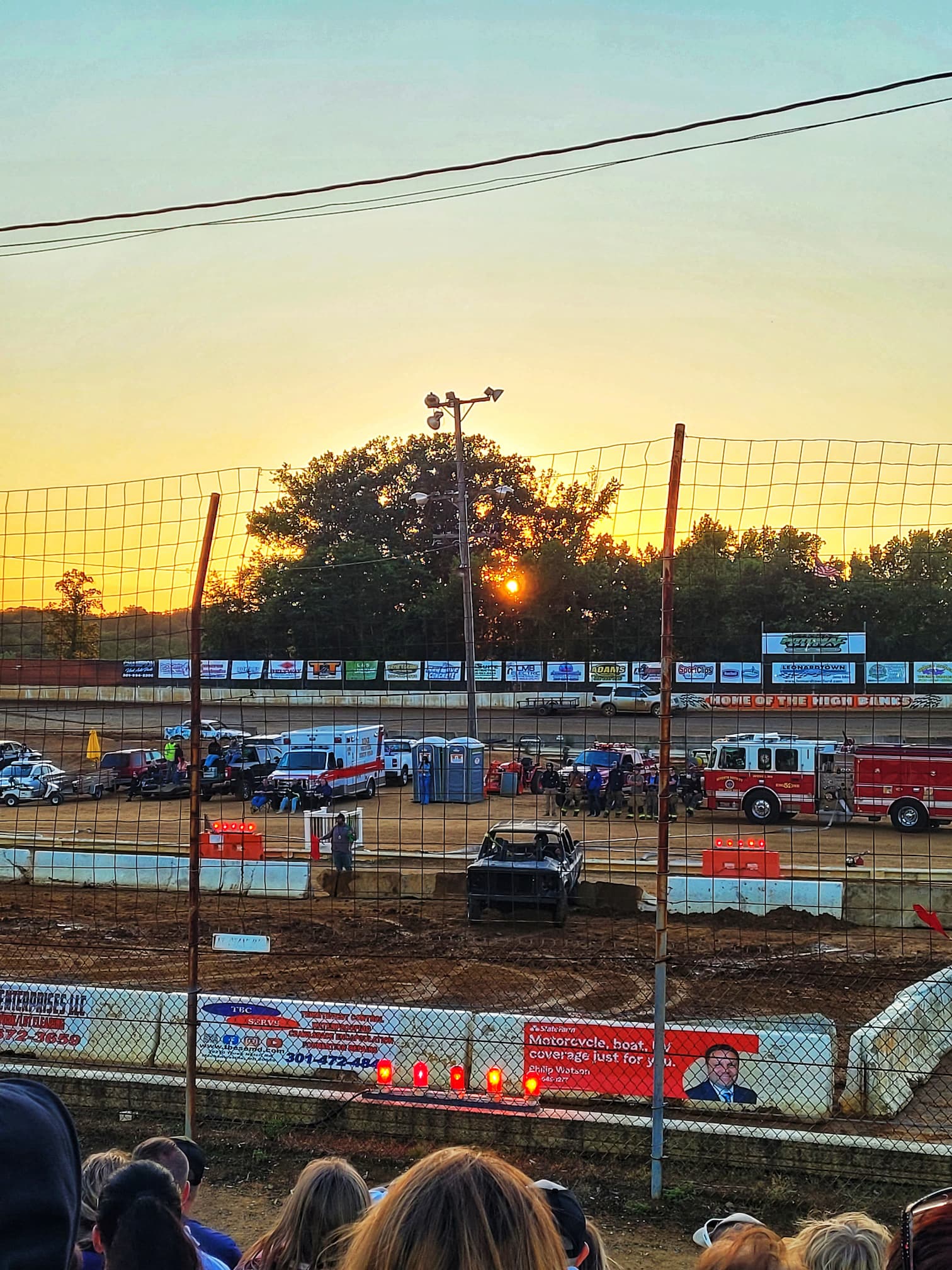 photo of maryland demolition derby