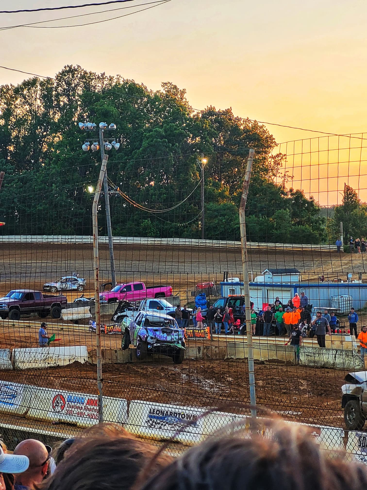 photo of maryland demolition derby