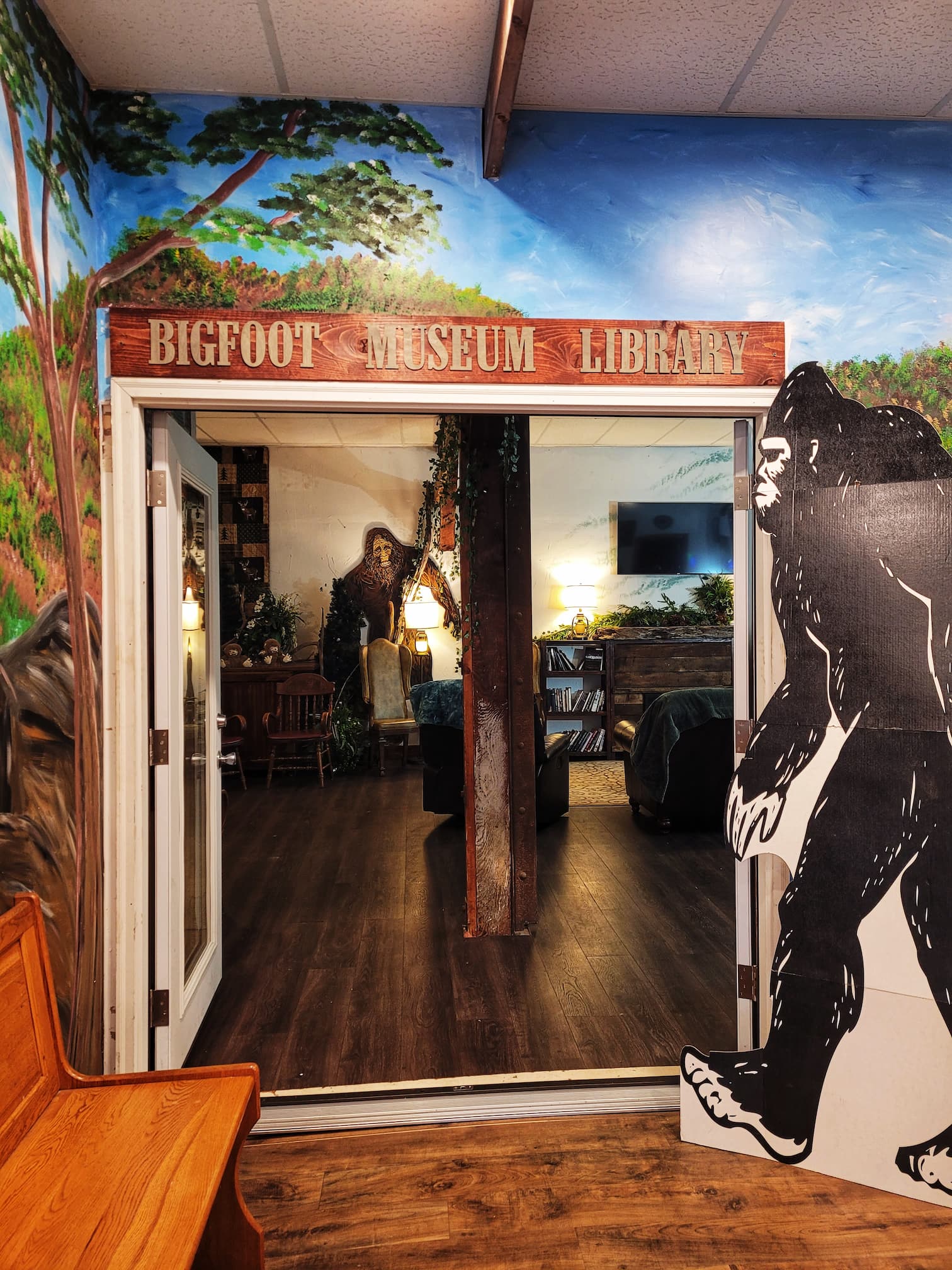 photo of west virginia bigfoot museum