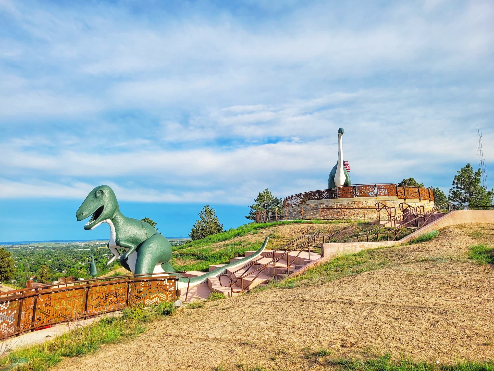 photo of rapid city dinosaur park