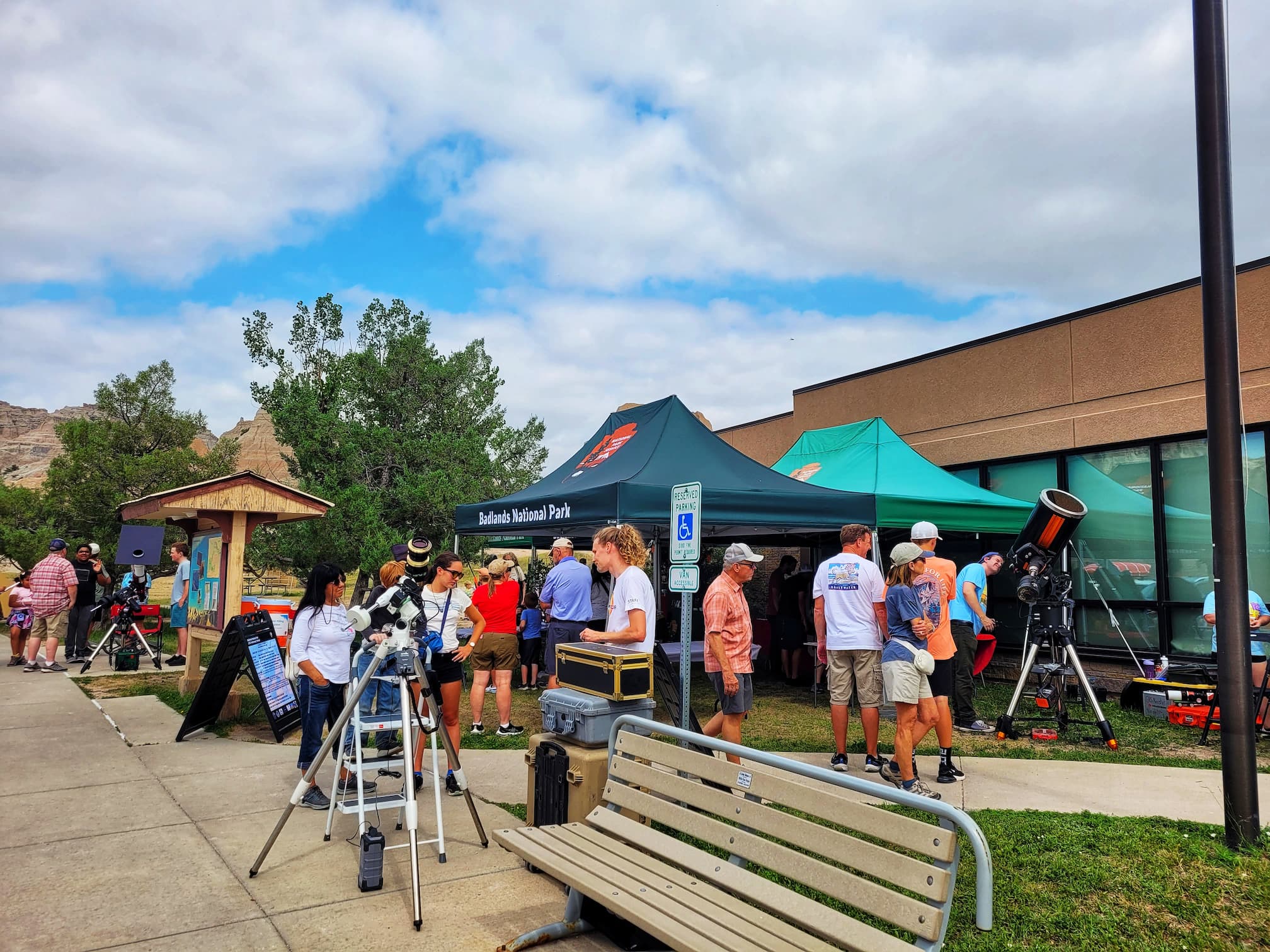 photo of badlands astronomy festival