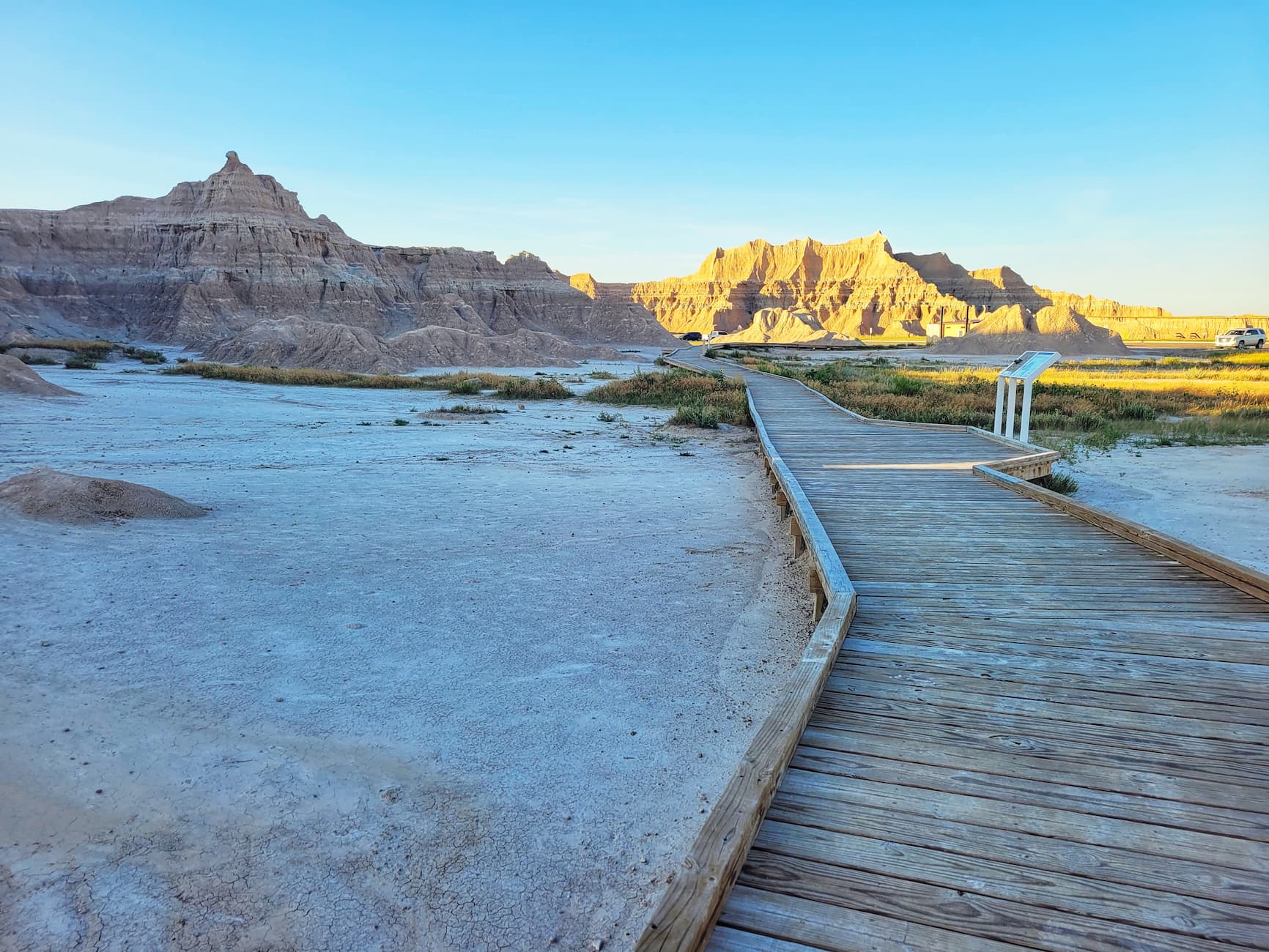 photo of fossil exhibit trail
