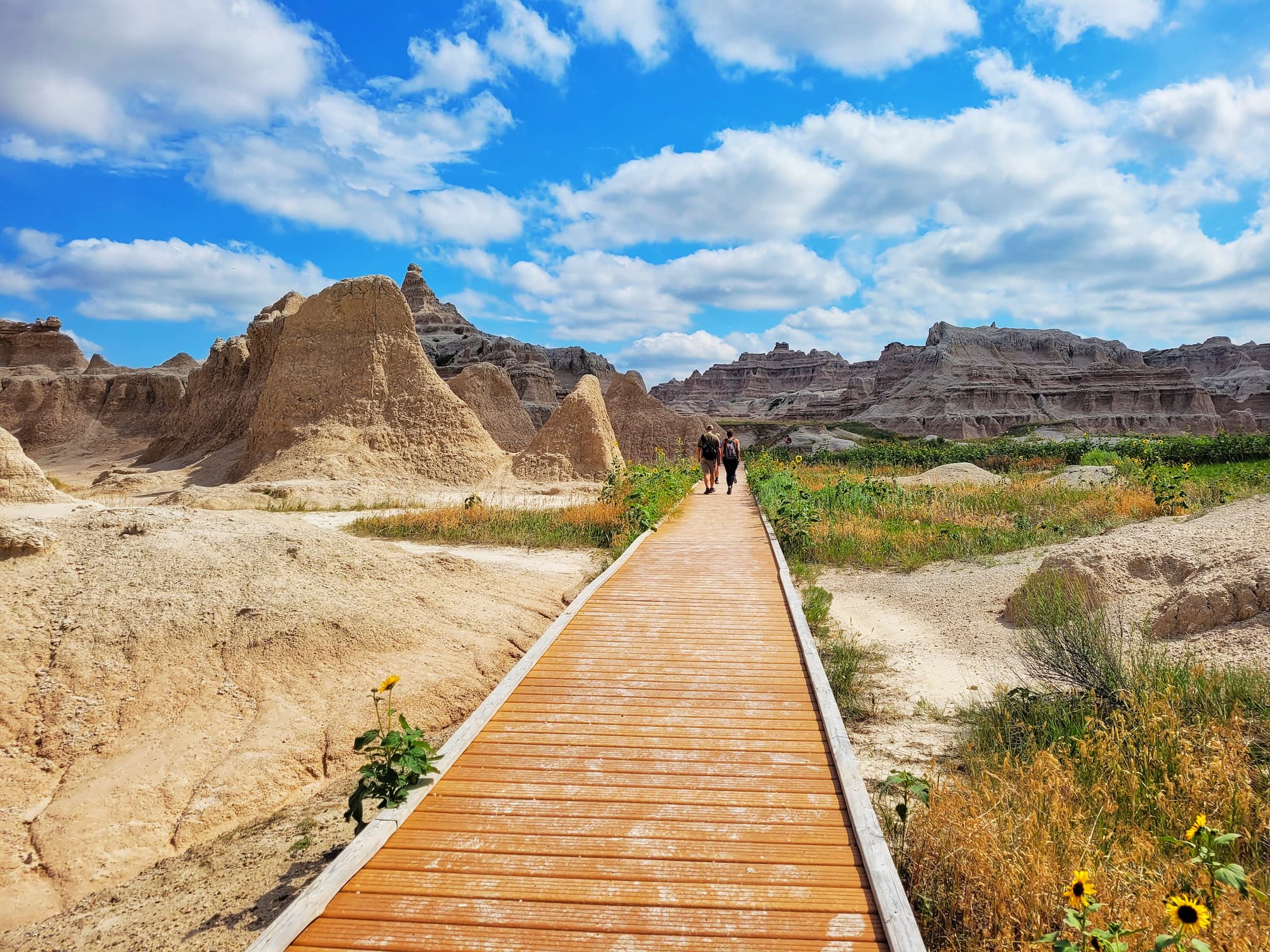 photo of badlands window trail