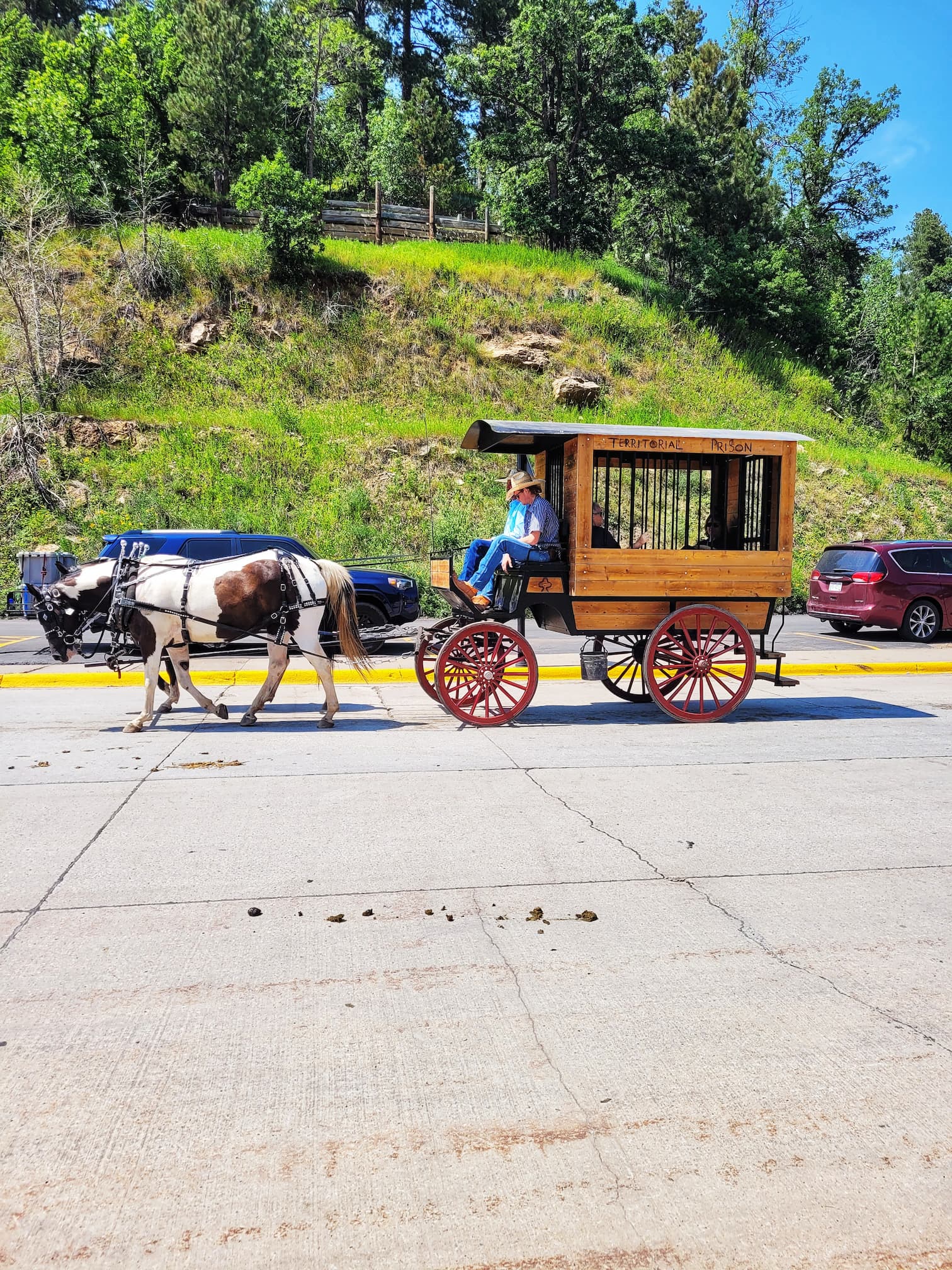 photo of deadwood days of 76 parade