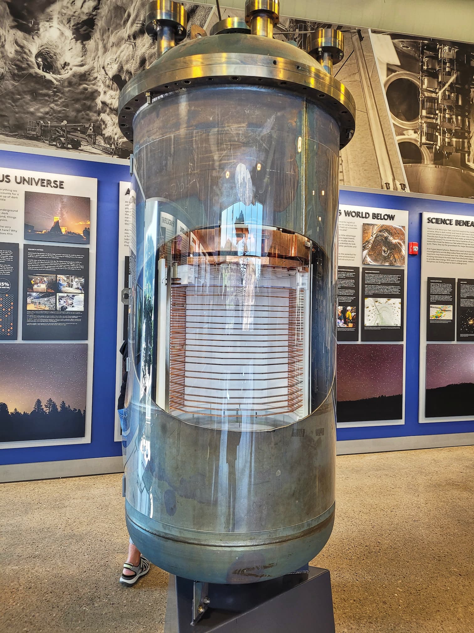 photo of sanford lab visitor center