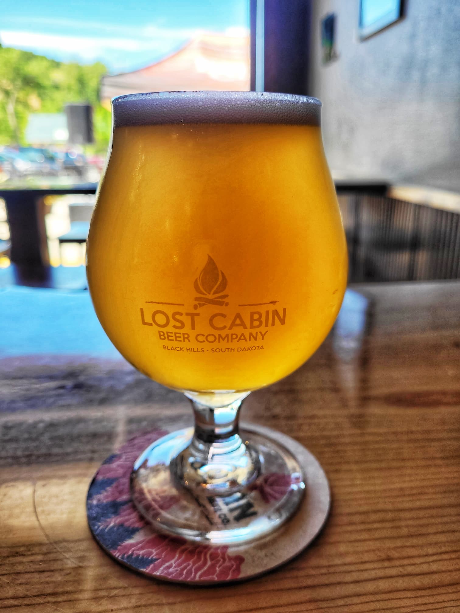 photo of beer from lost cabin beer co