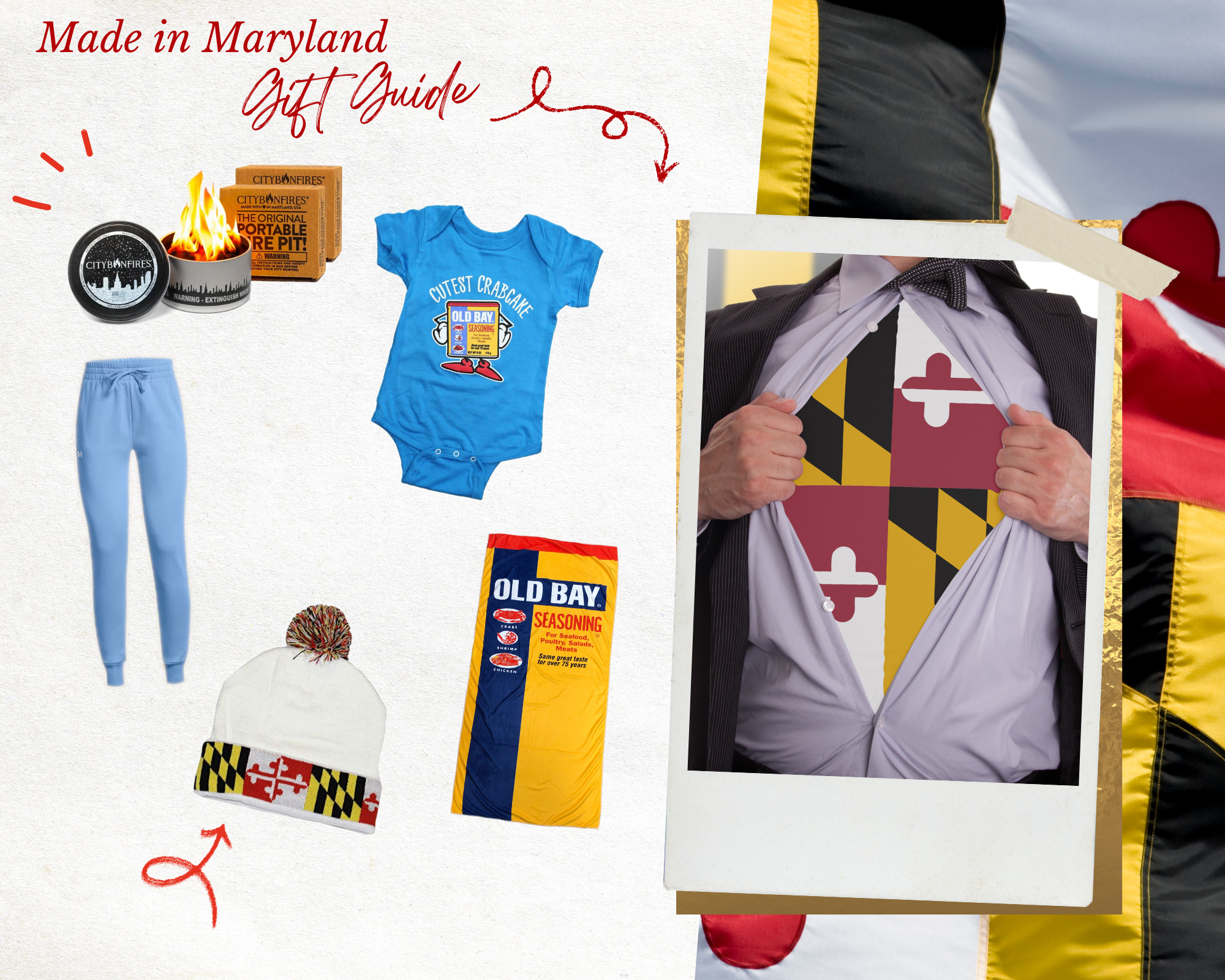 graphic of maryland gift ideas