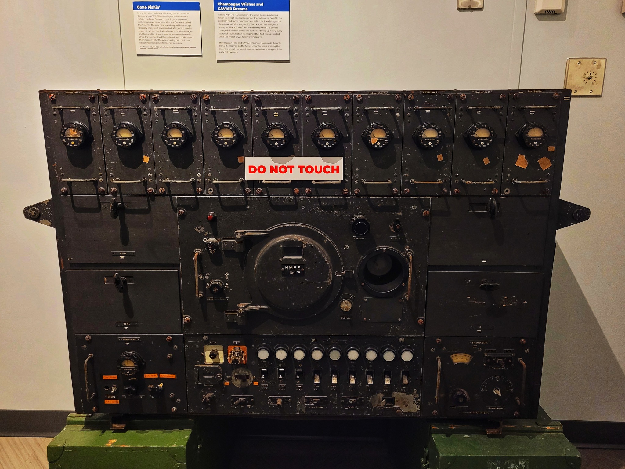 photo of russian fish code machine