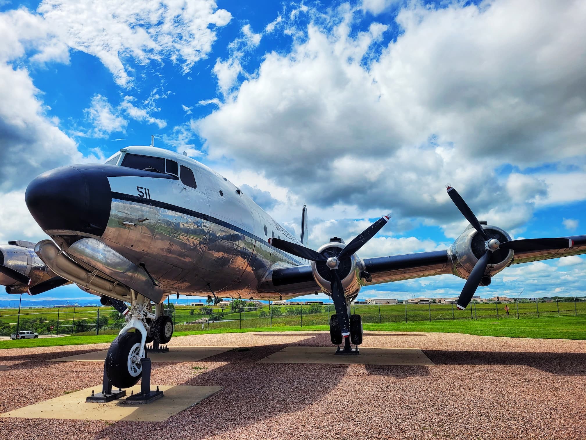 photo of plane at south dakota air and space museum