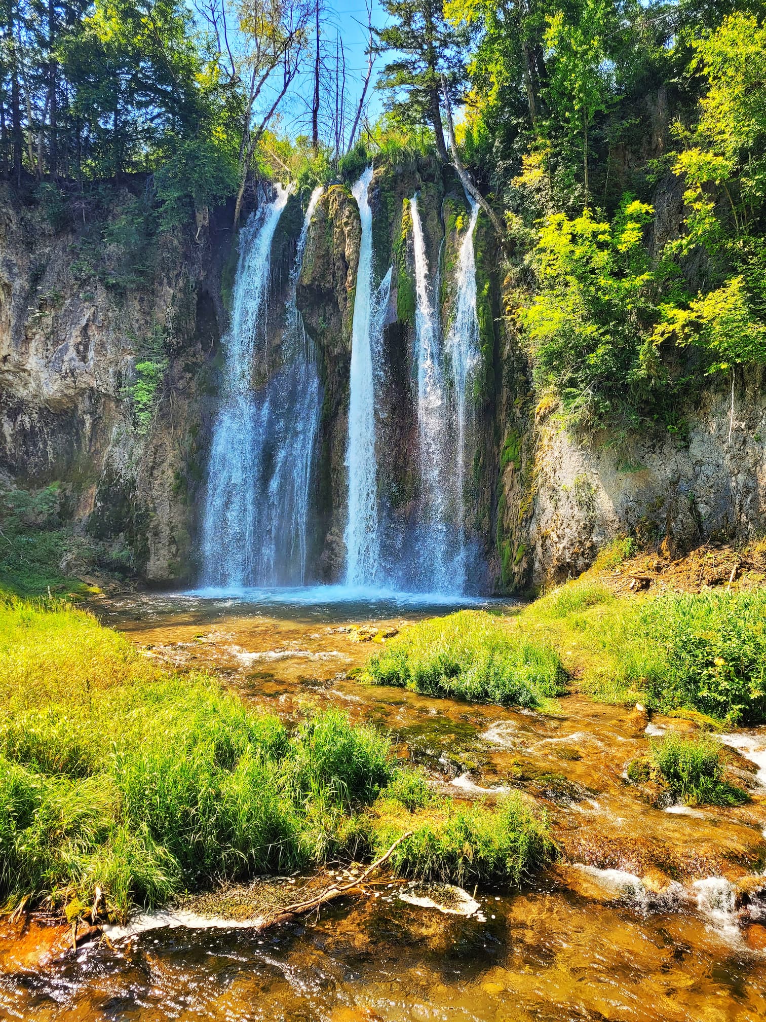 photo of spearfish falls