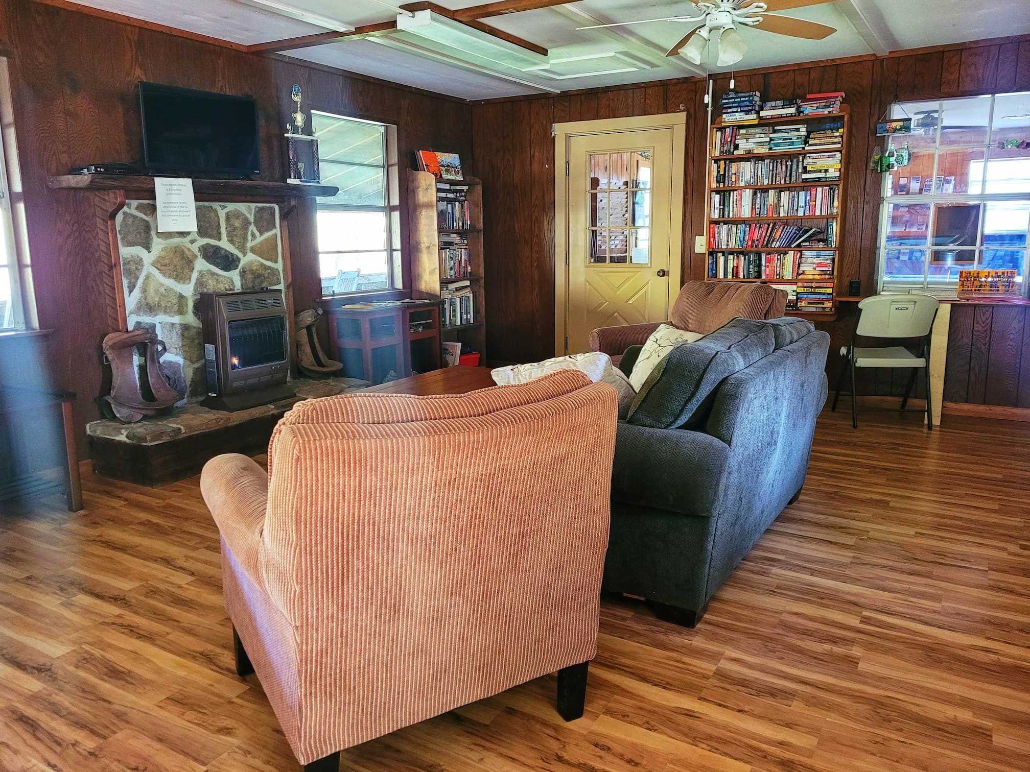 photo of trackrock campground game room