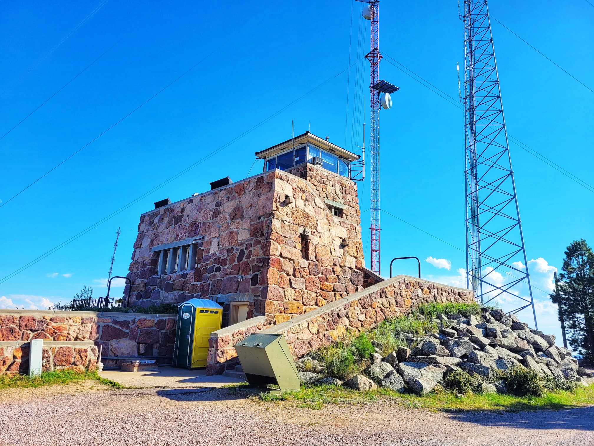 photo of custer state park fire tower