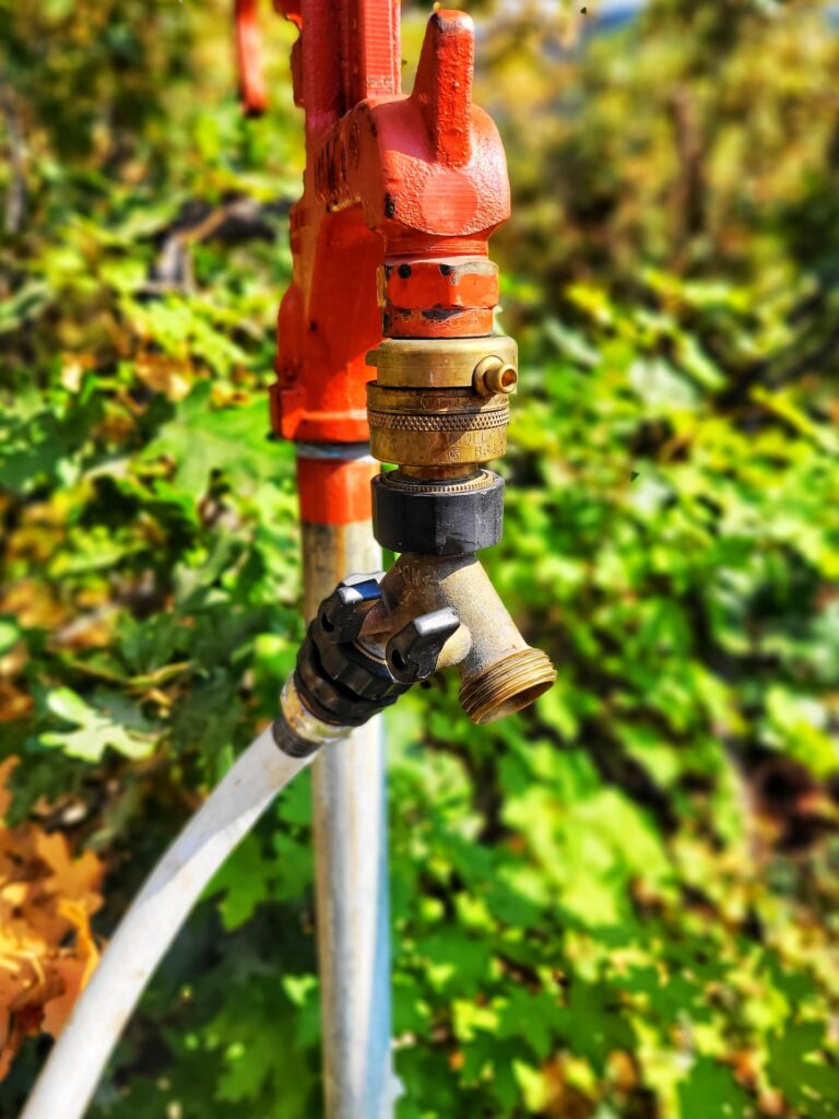 photo of hose splitter