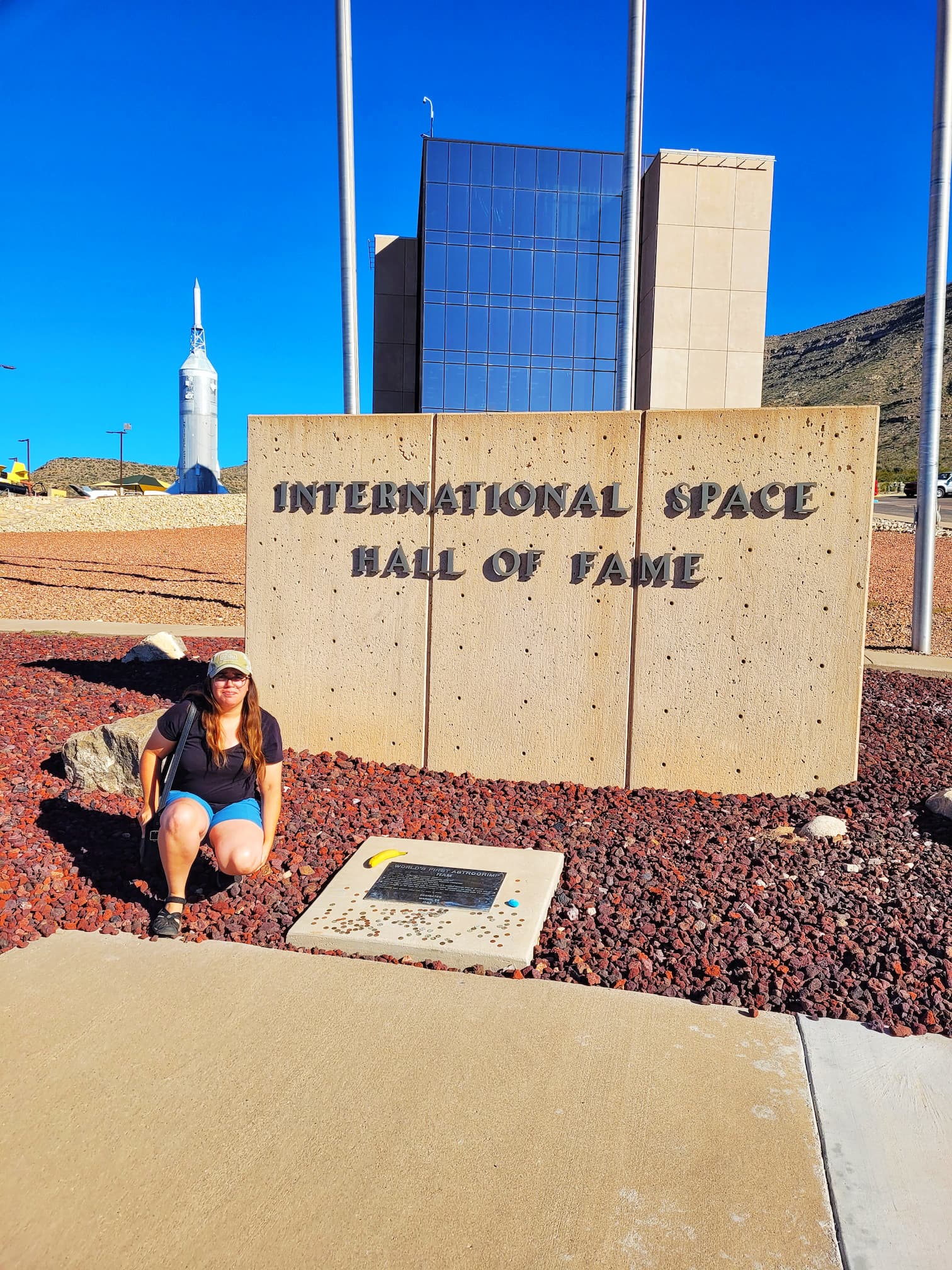 photo of ham grave at space hall of fame