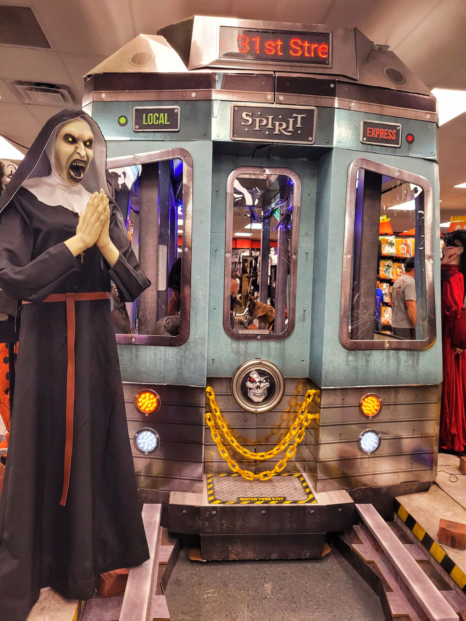 photo of spirit halloween