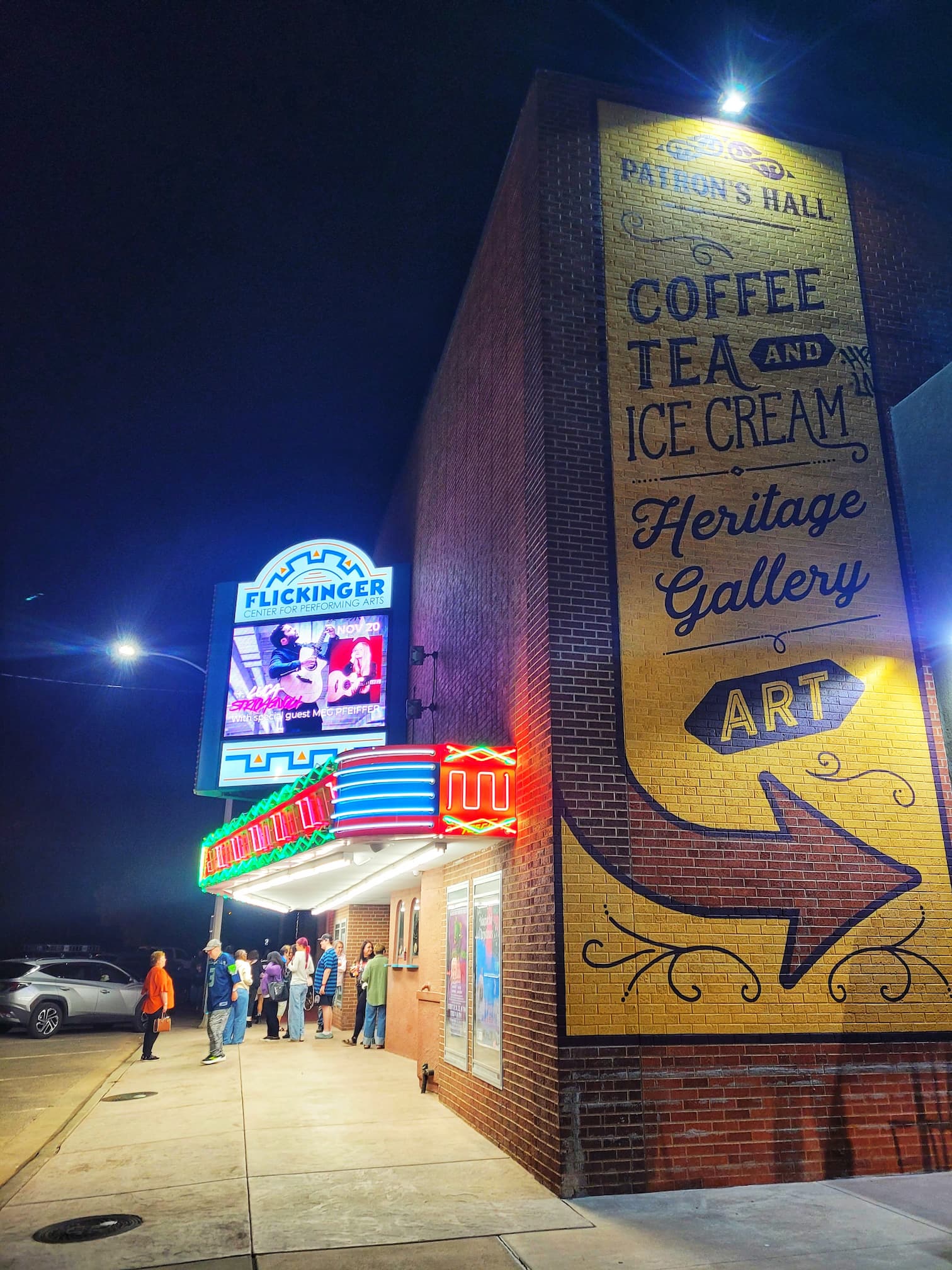 photo of flickinger theatre