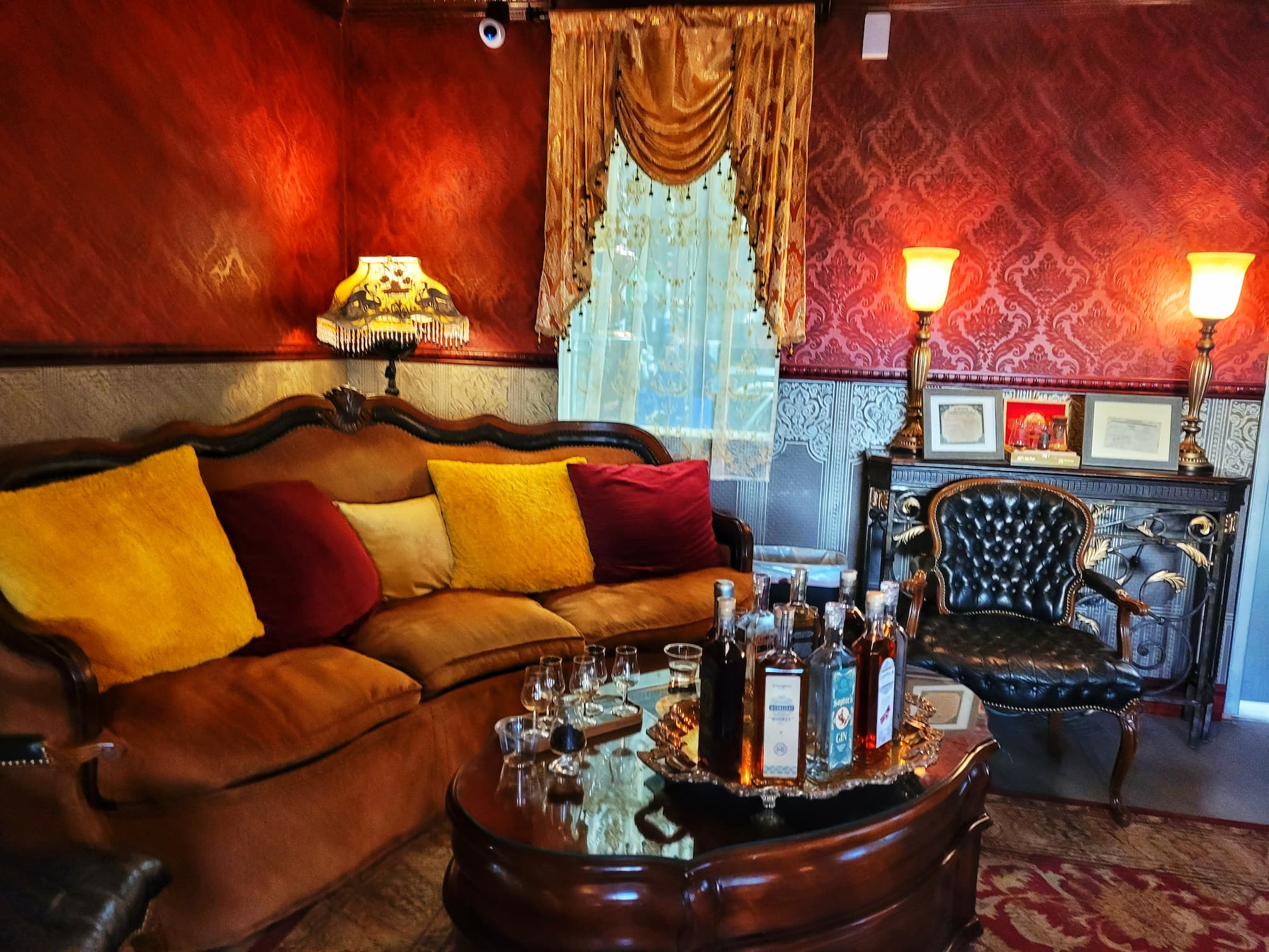 photo of clear water distilling tasting room