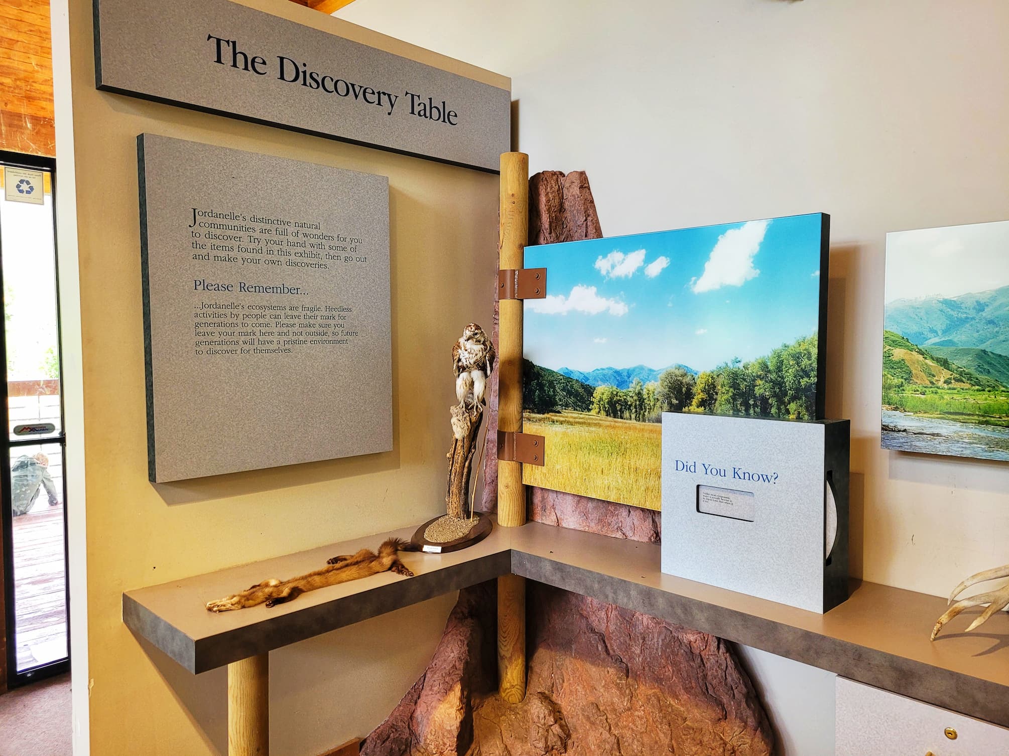 photo of jordanelle state park nature center