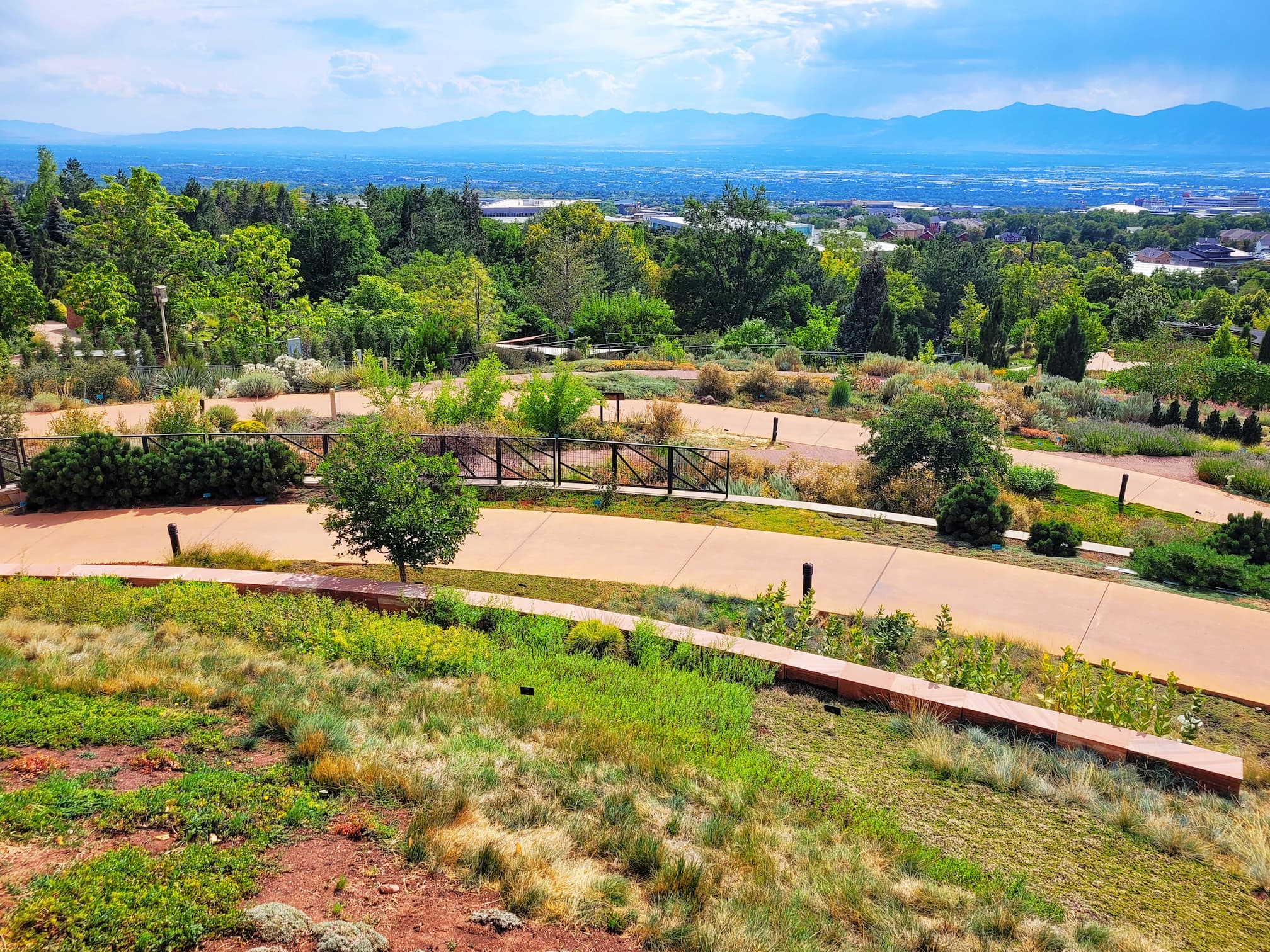 photo of red butte garden water conservation garden