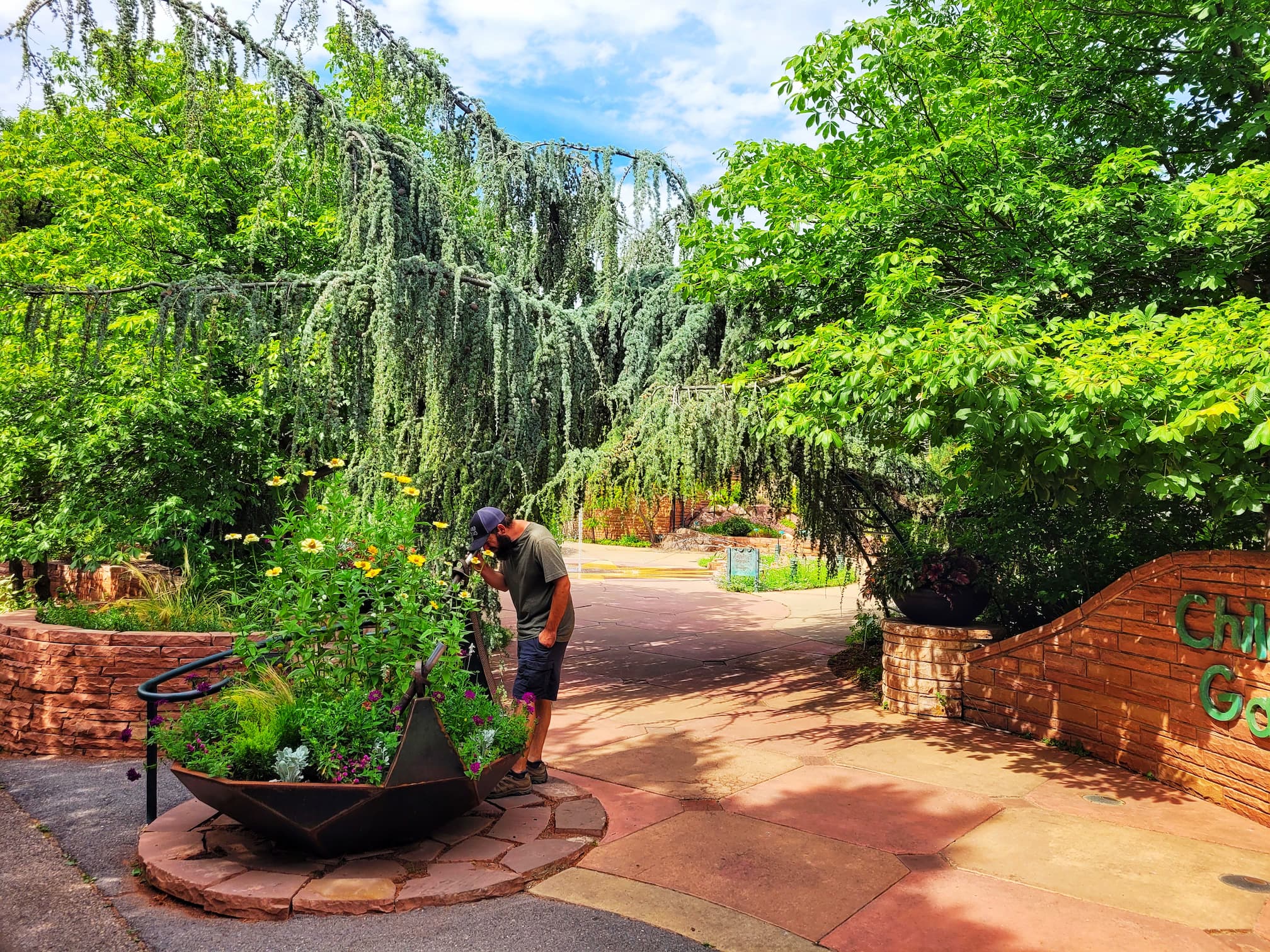 photo of red butte garden children's garden