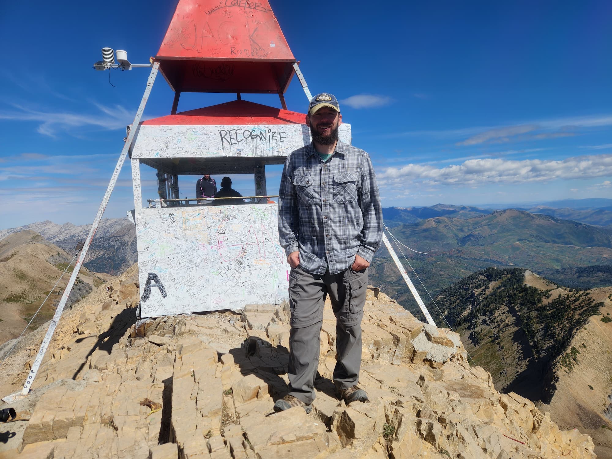 photo of mount timpanogos summit