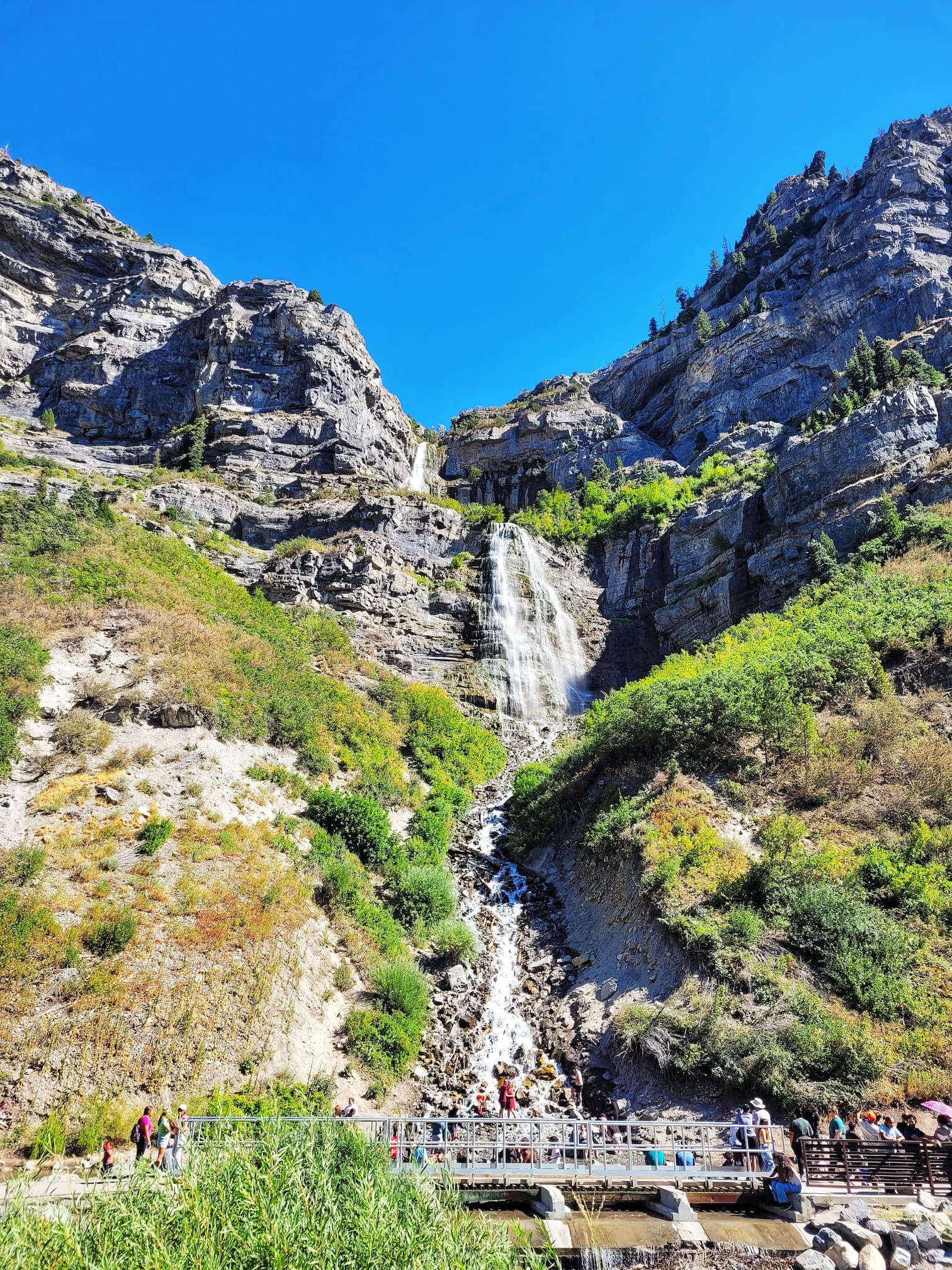 photo of bridal veil falls