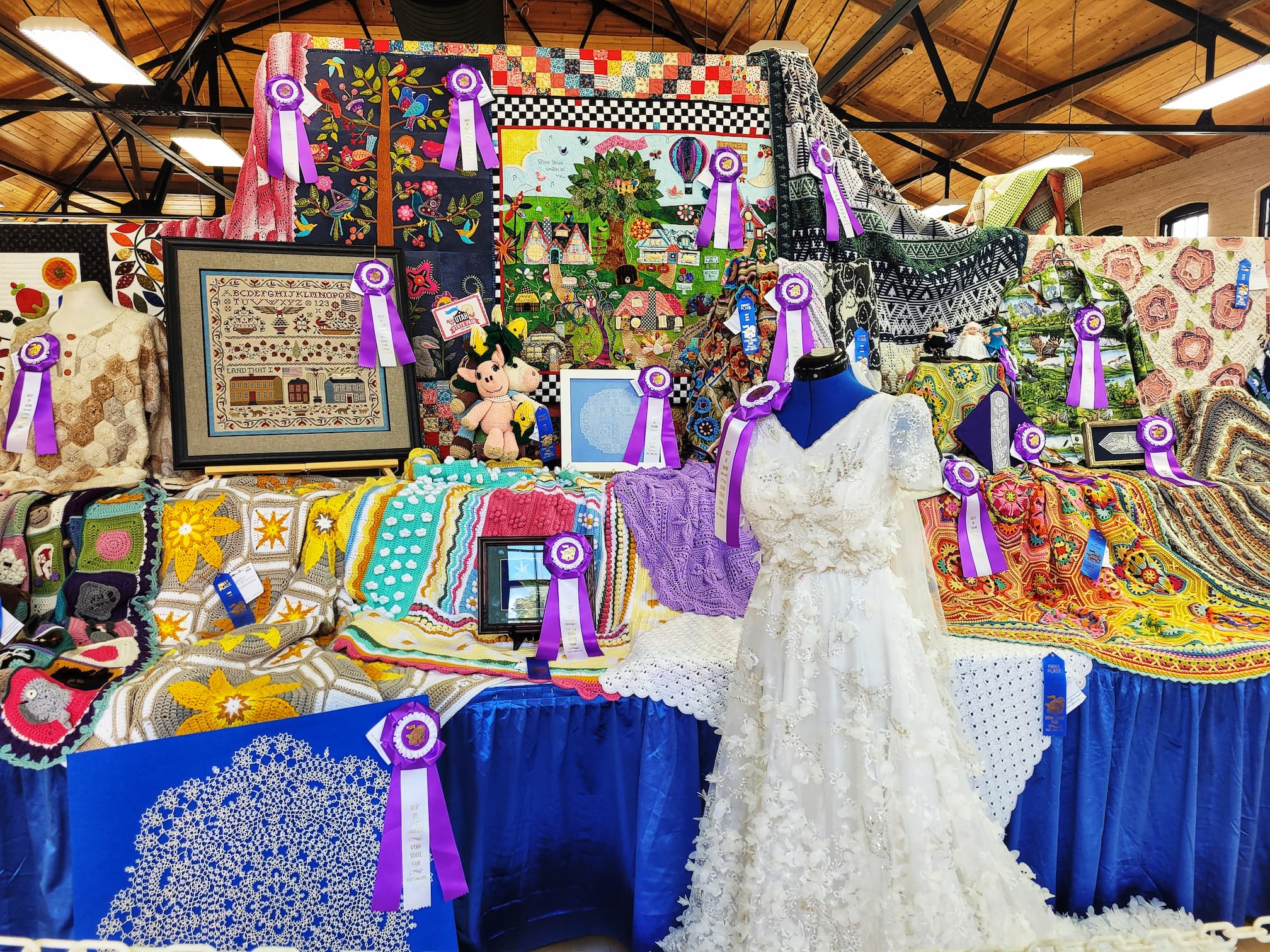 photo of utah state fair exhibits