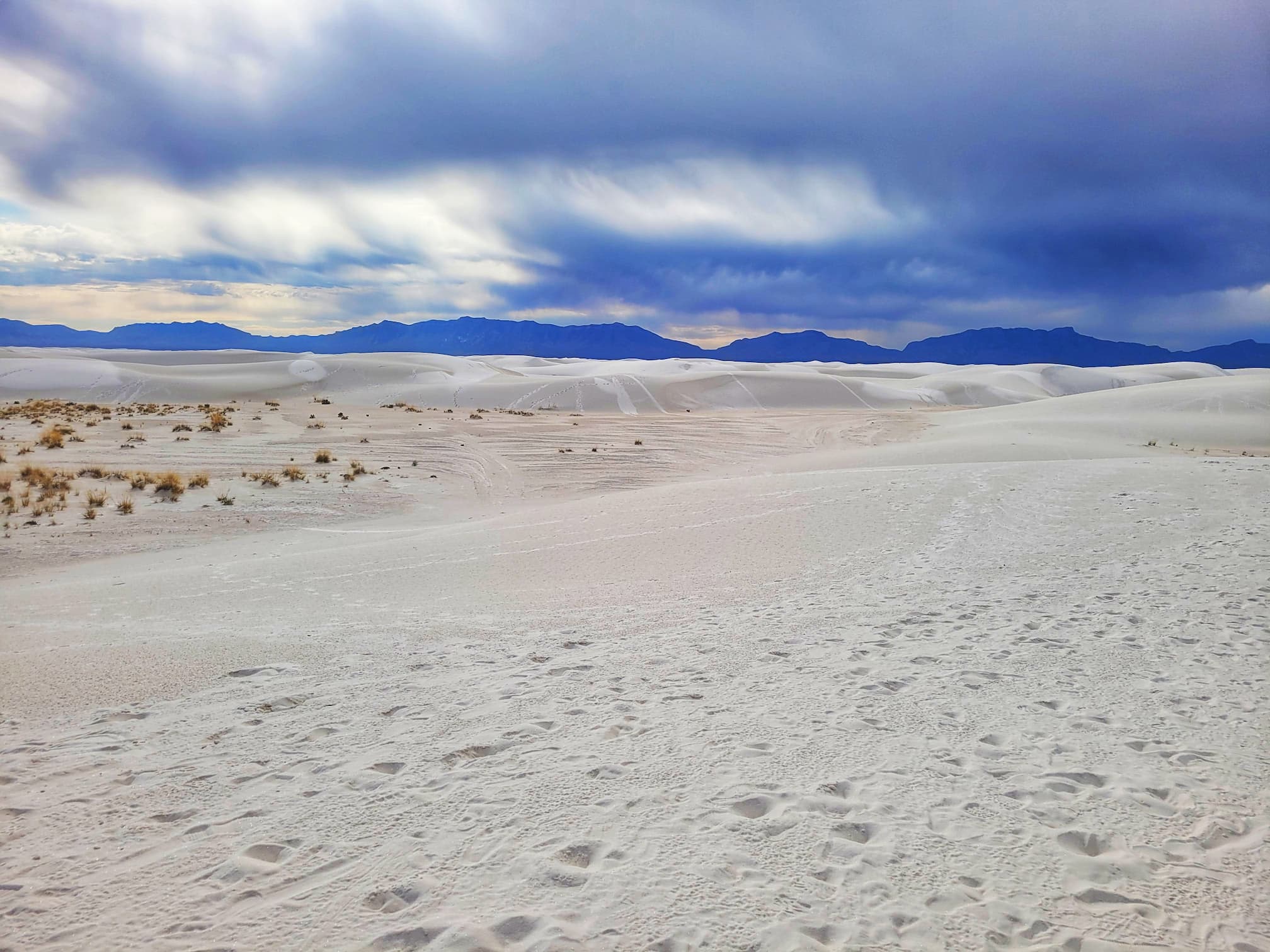 photo of white sands national park