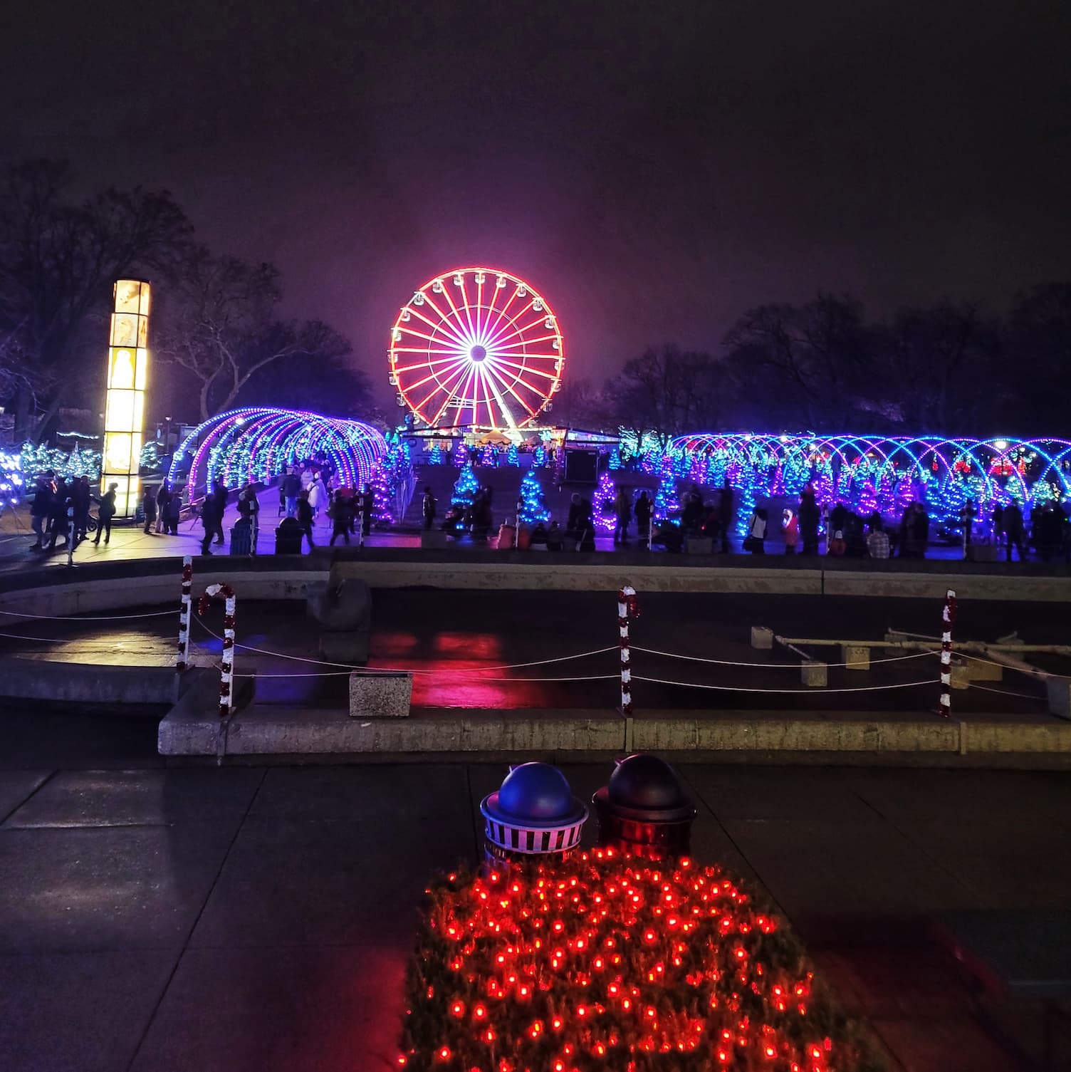 photo of brookfield zoo holiday magic