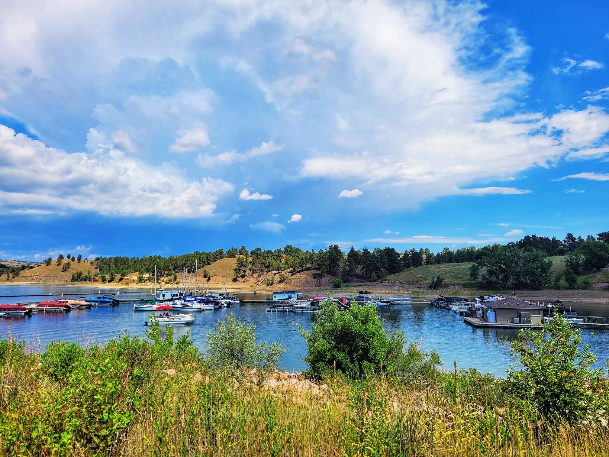 photo of angostura recreation area marina