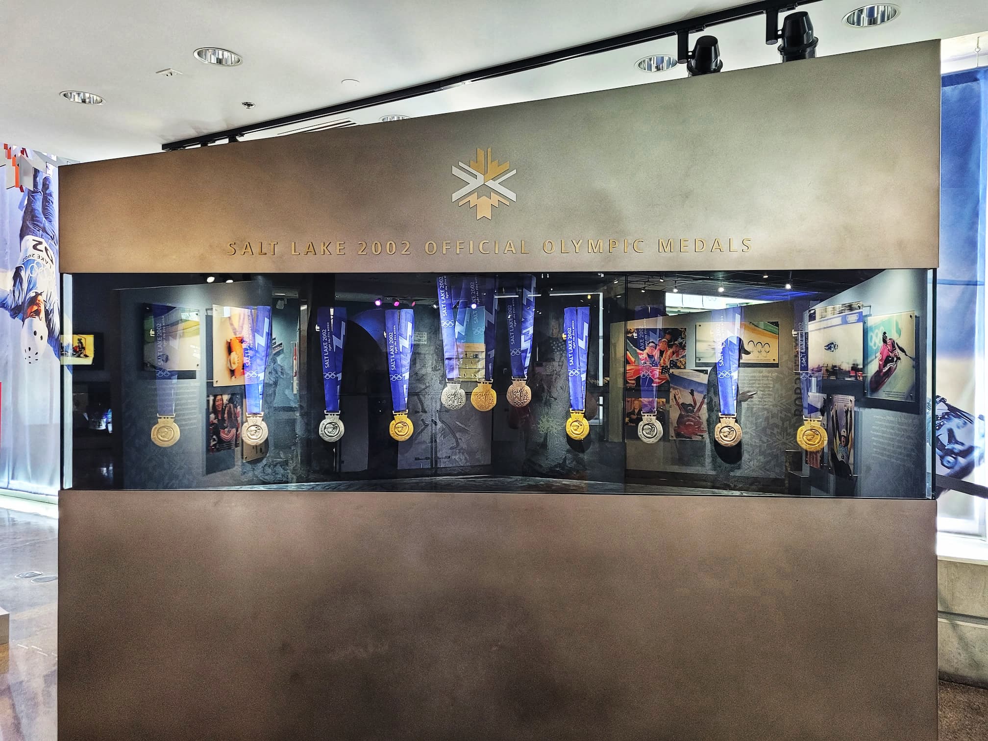 photo of winter olympic medals