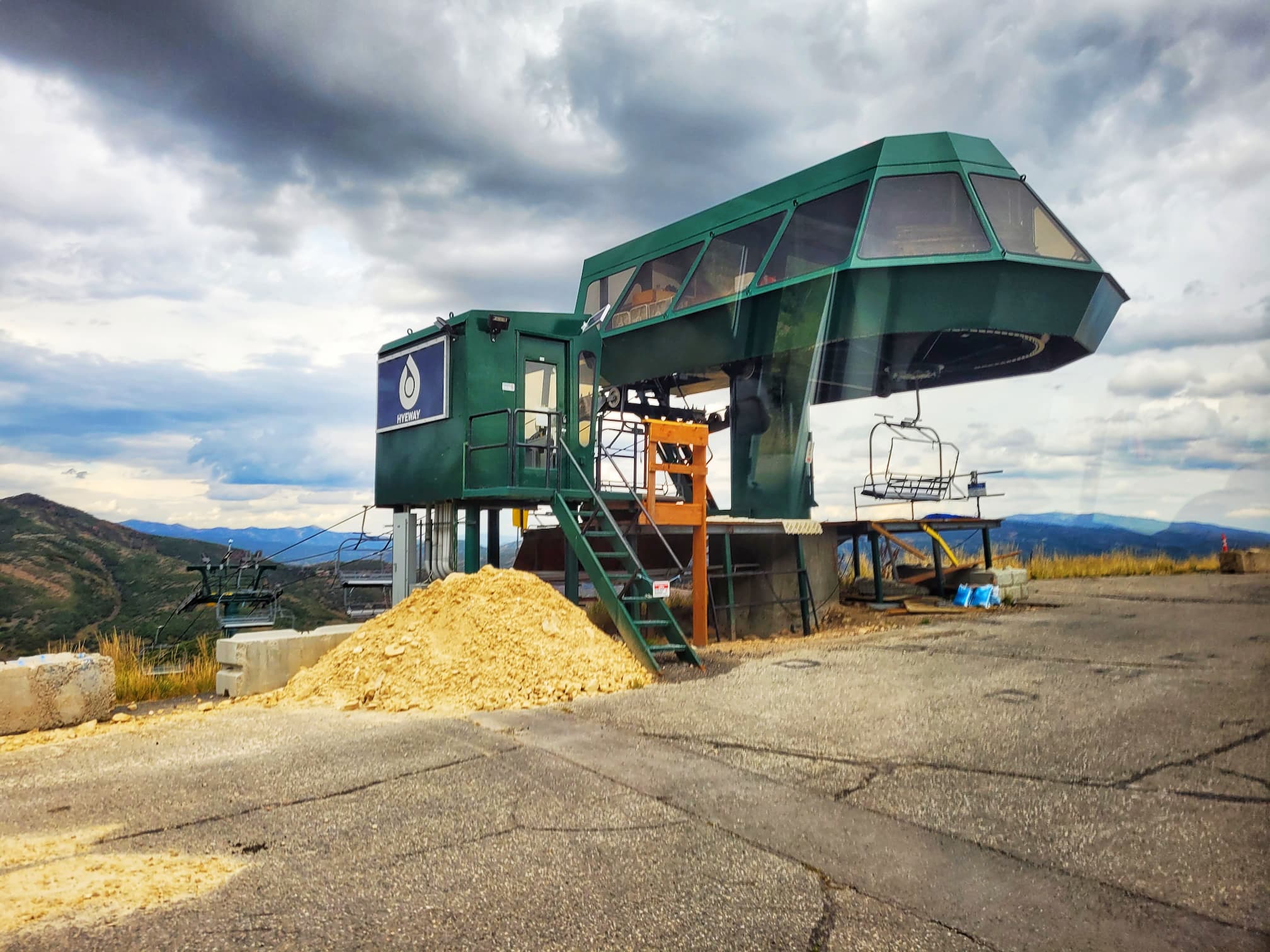 photo of utah olympic park ski lift