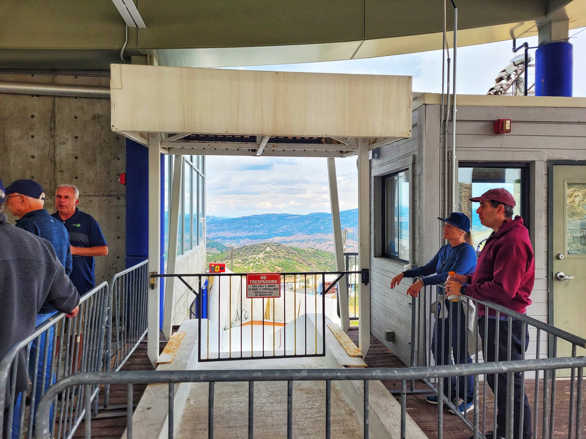 photo of utah olympic park sled track