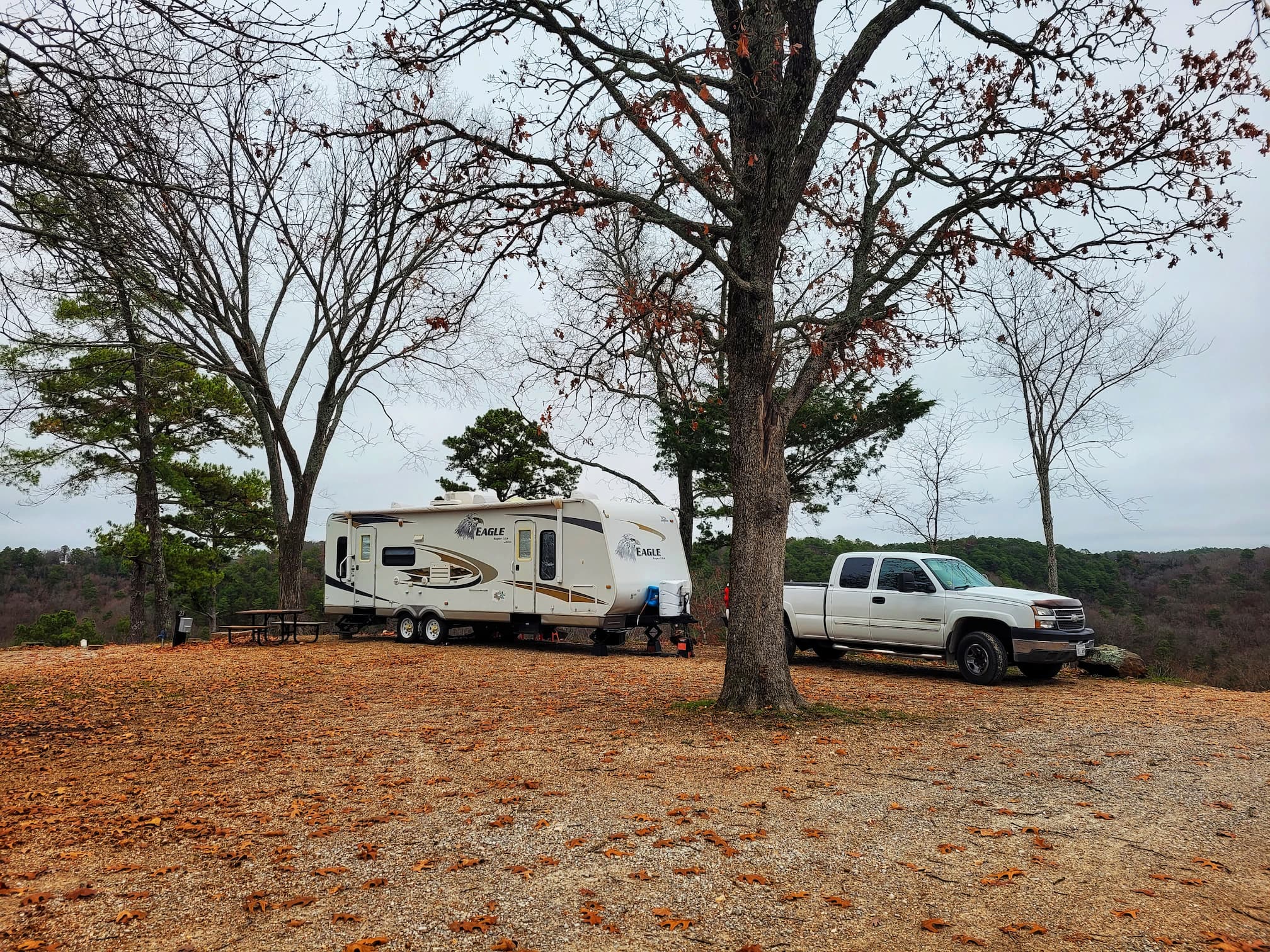 photo of our campsite route 62 motor resort