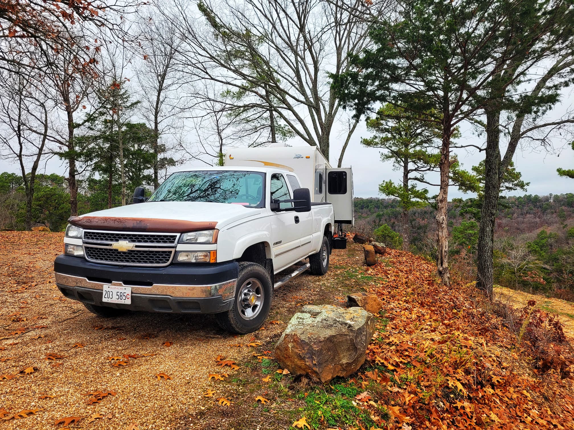 photo of our campsite route 62 motor resort