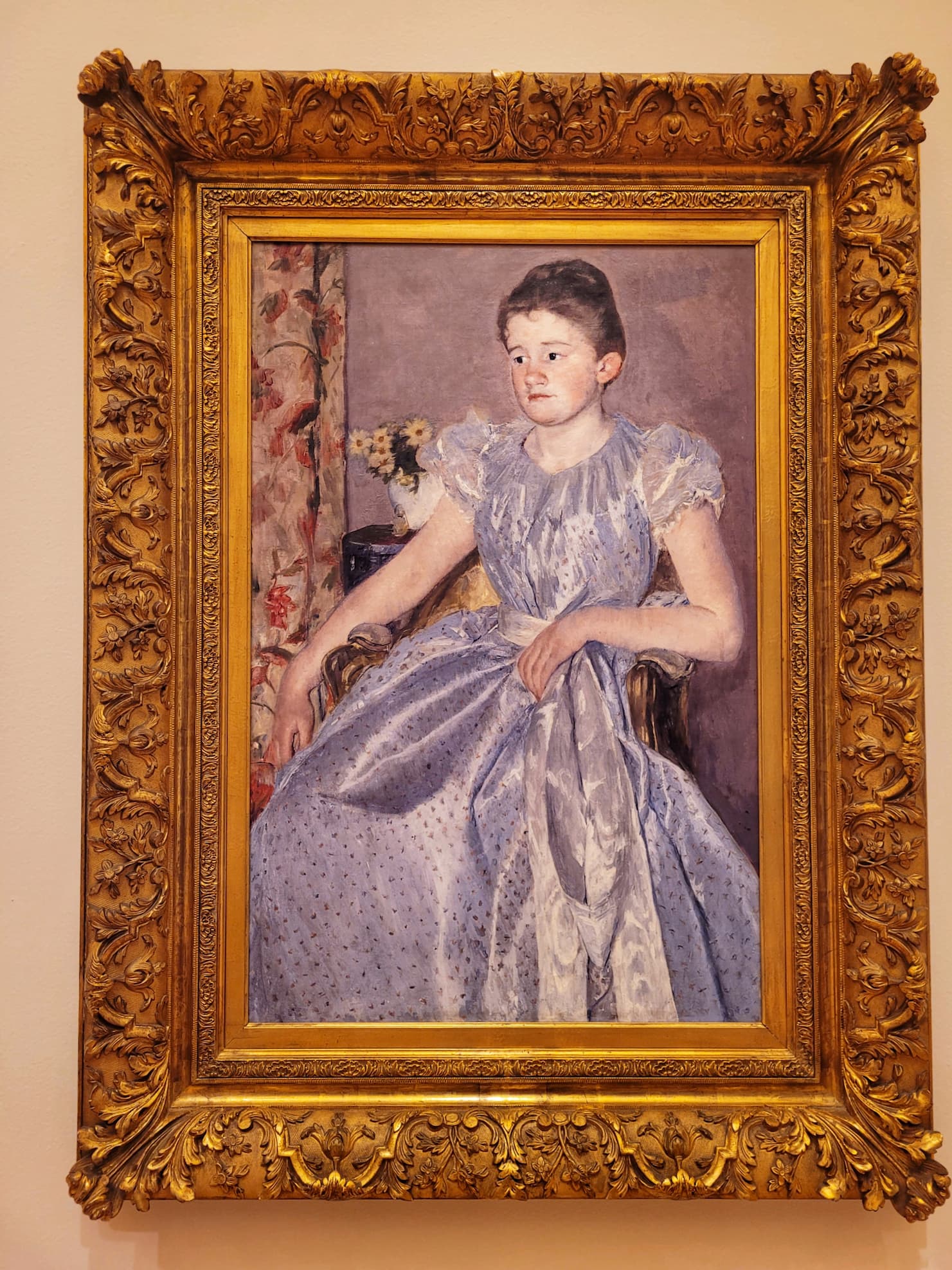 photo of portrait of katharine kelso cassatt by mary cassatt