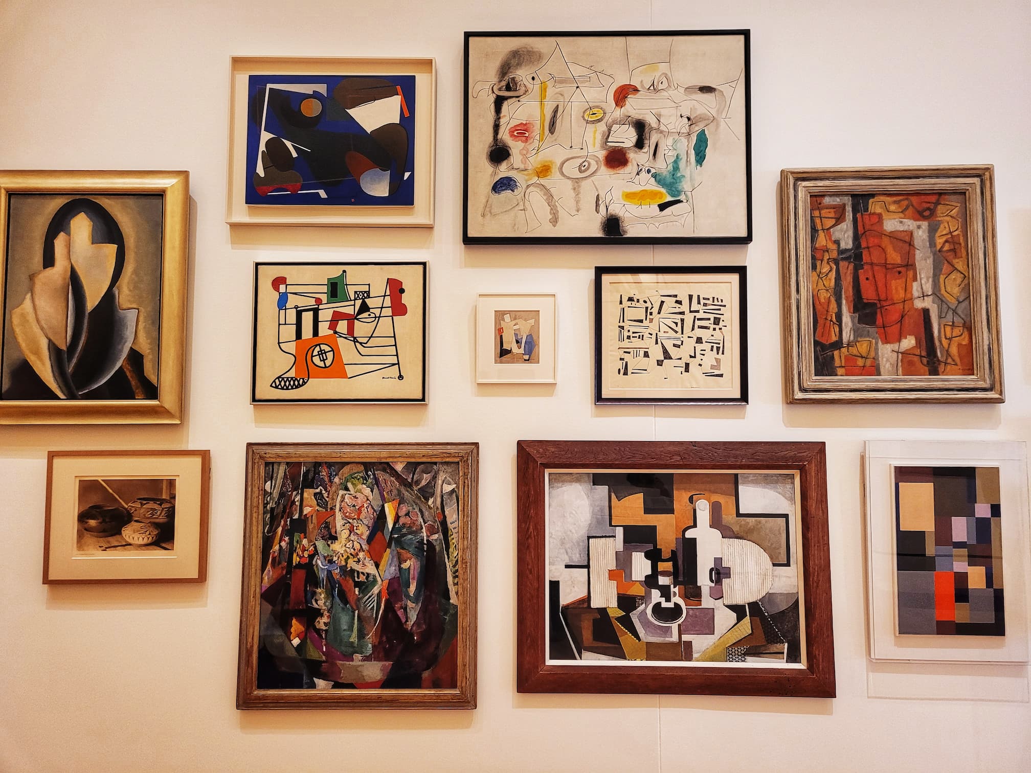 photo of crystal bridges museum impressionist paintings