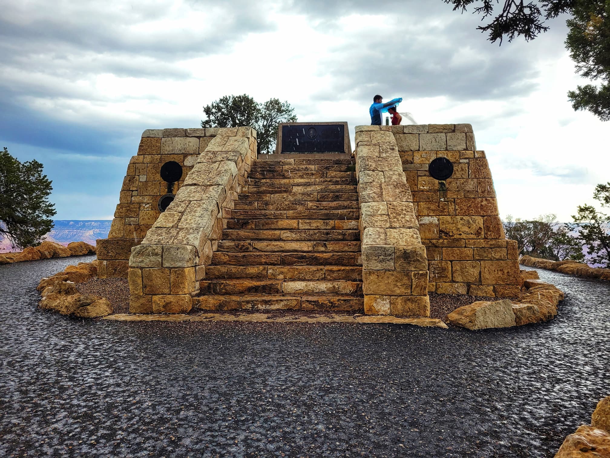 photo of powell memorial at grand canyon