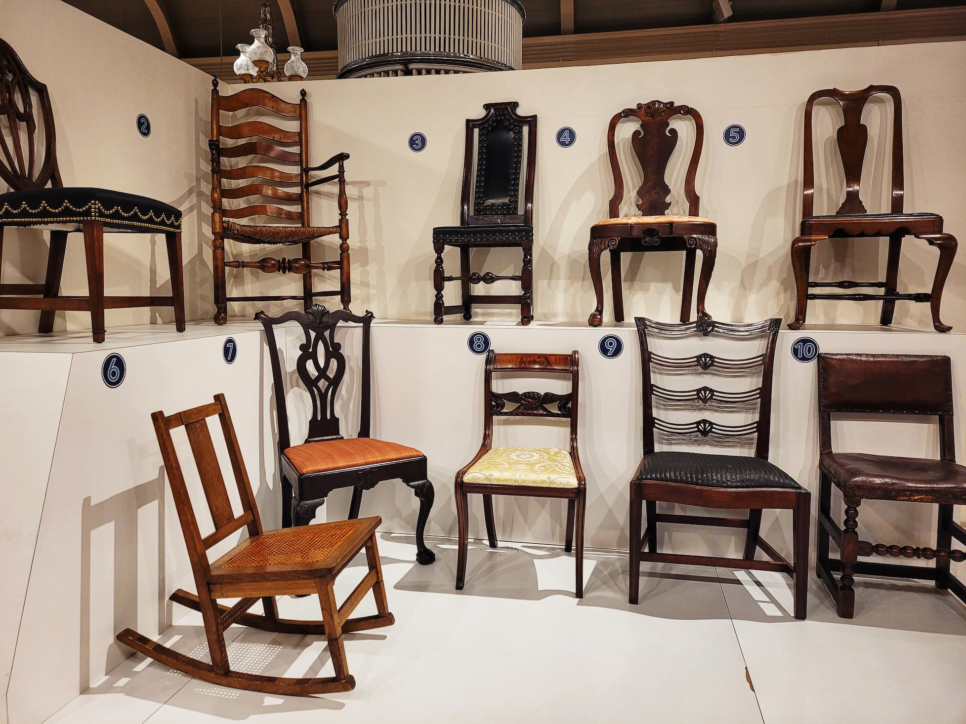 photo of furniture exhibit at the henry ford museum