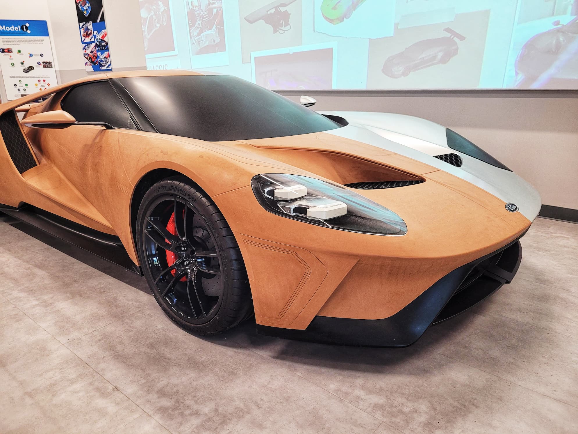 photo of racecar prototype at the henry ford museum