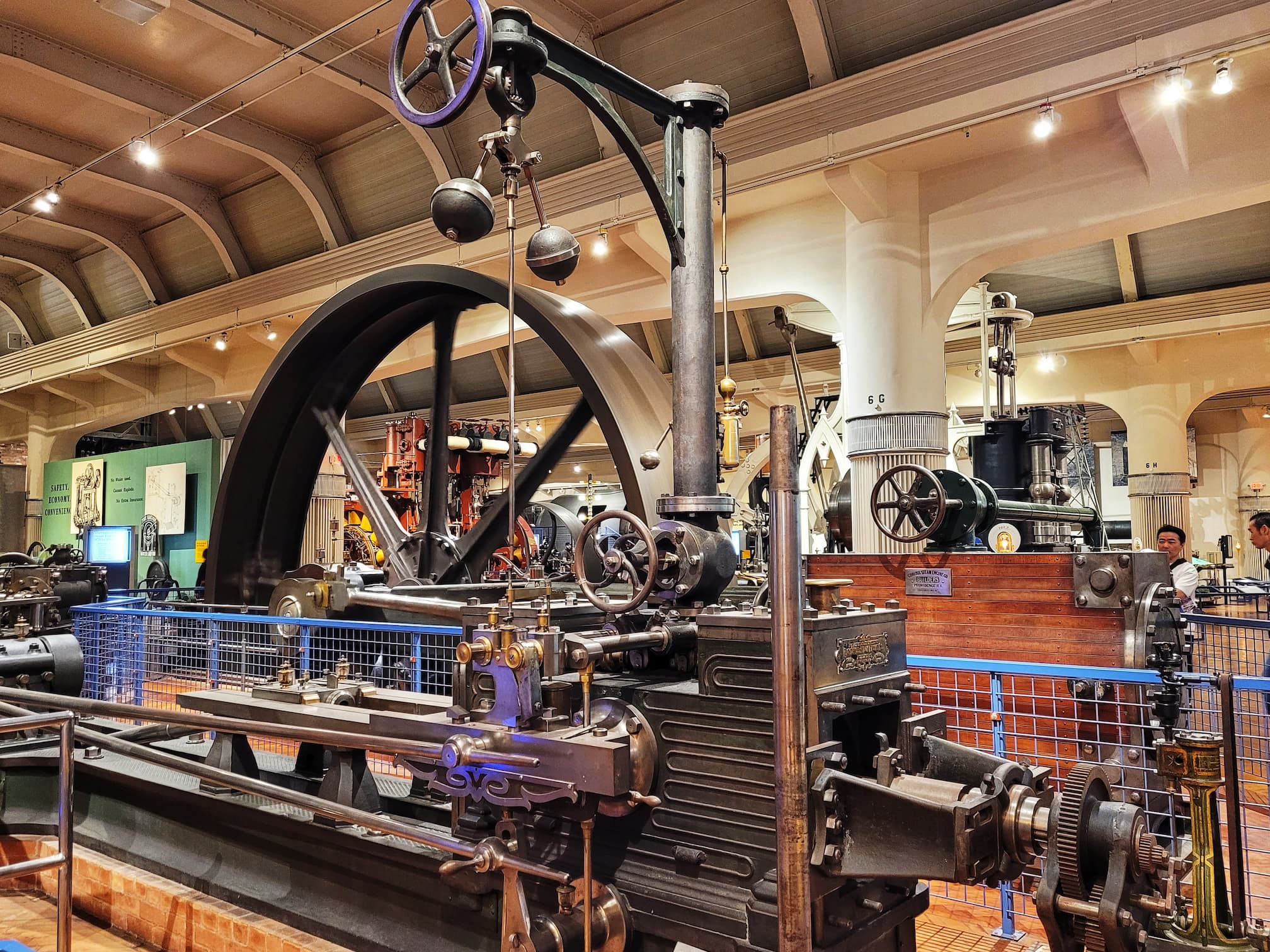 photo of steam engine at the henry ford museum