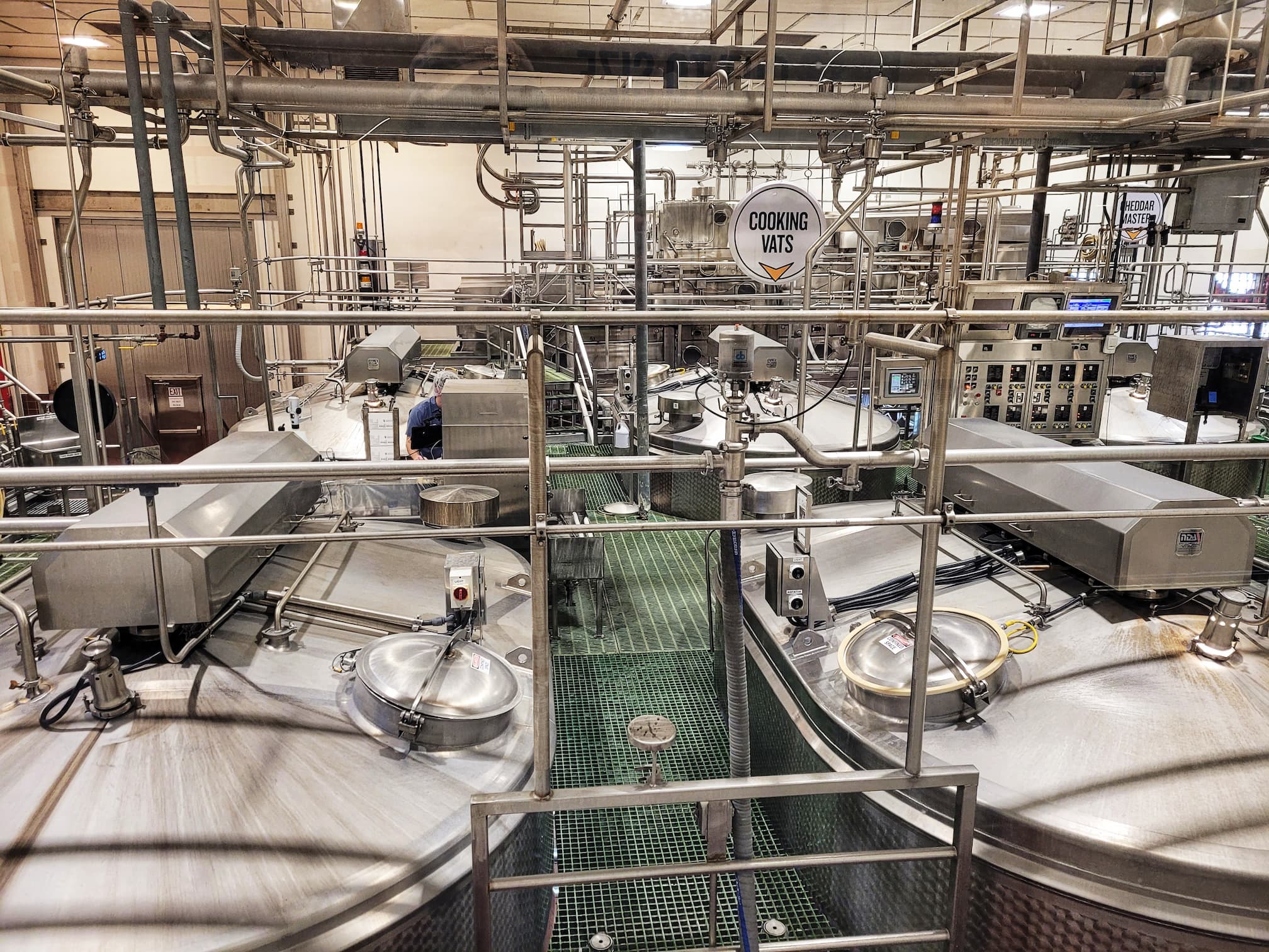 photo of tillamook creamery cheese factory