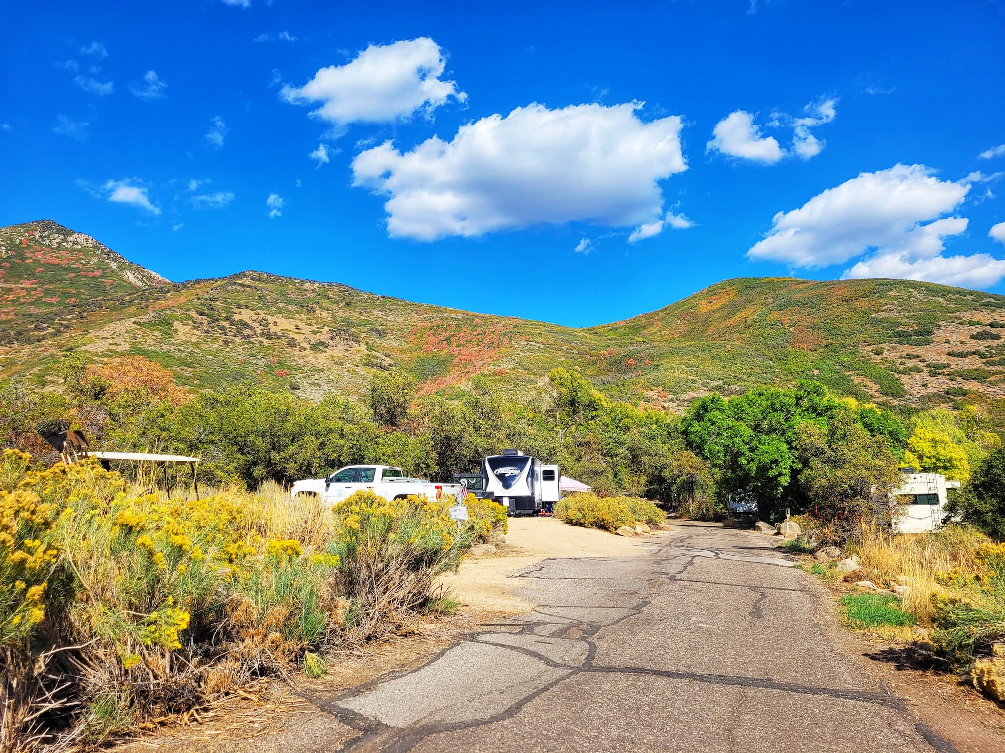 photo of wasatch mountain state park campground