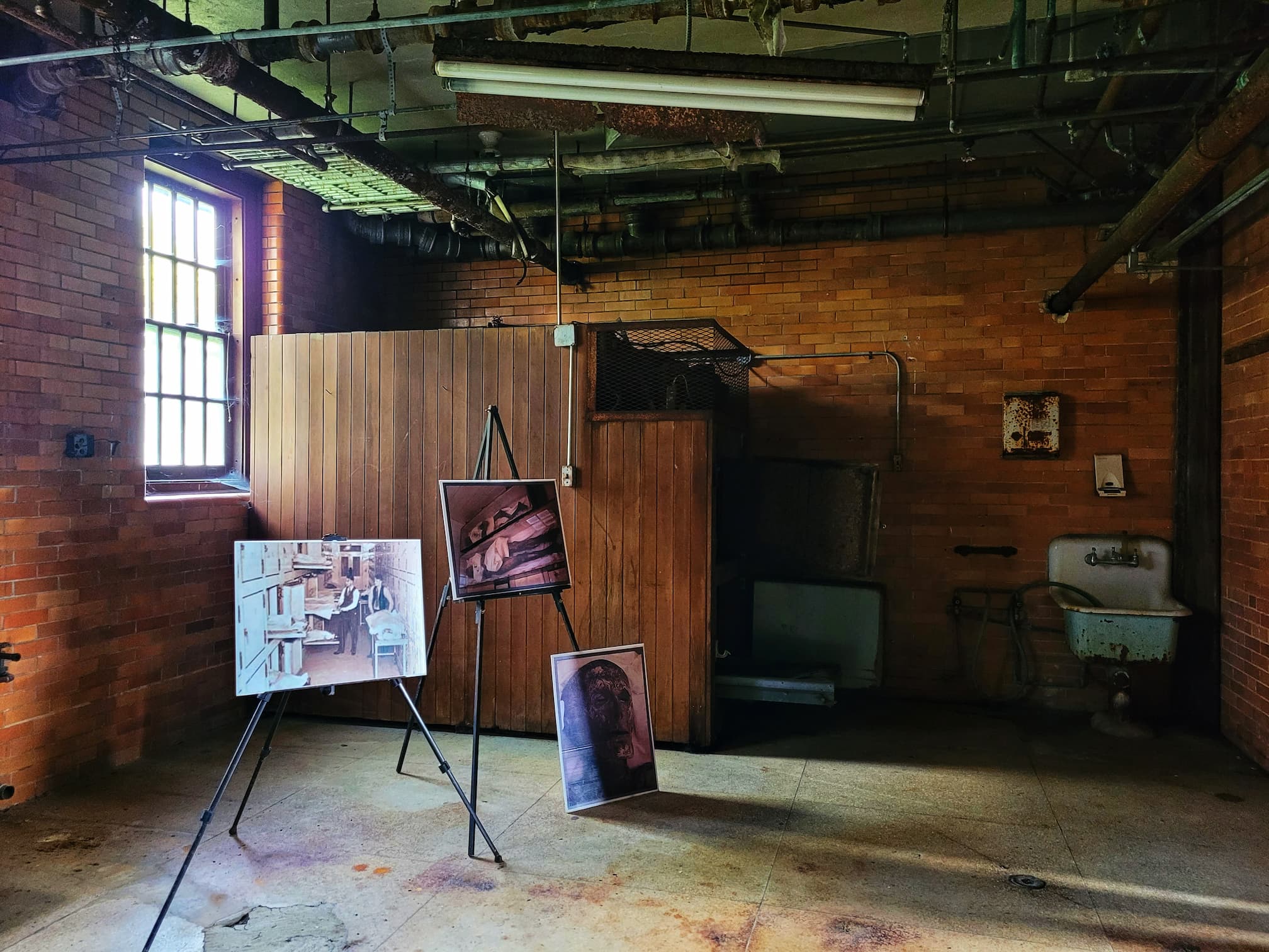 photo of trans allegheny lunatic asylum morgue